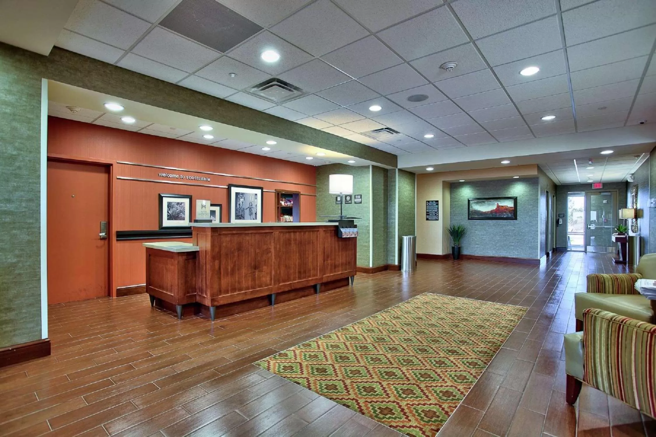 Lobby or reception in Hampton Inn & Suites Scottsdale at Talking Stick