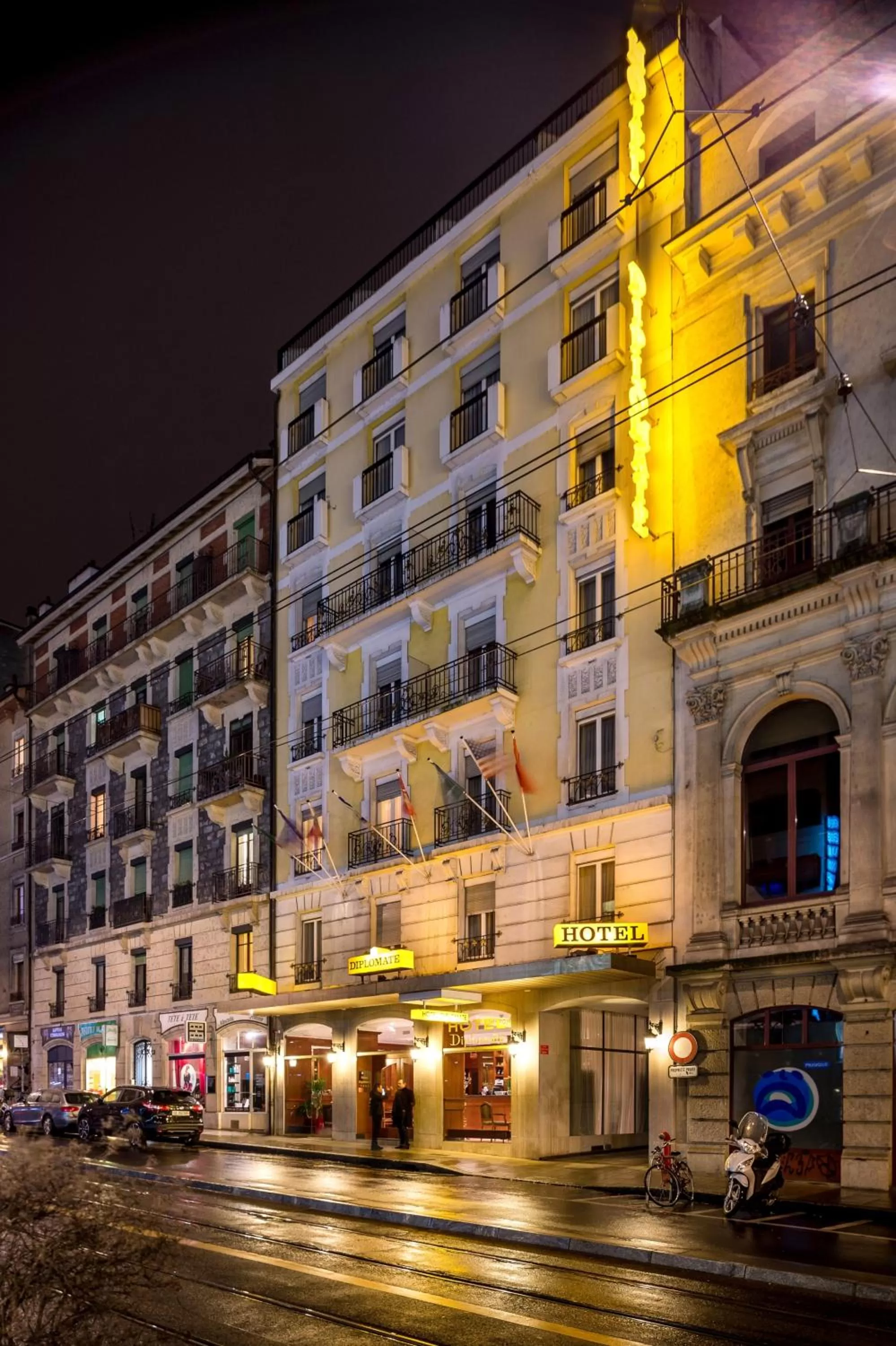 Facade/entrance in Hotel Diplomate