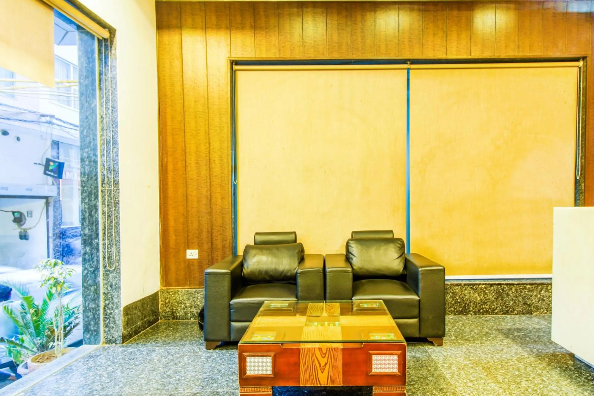 Seating Area in FabHotel Transit Delhi Airport Mahipalpur