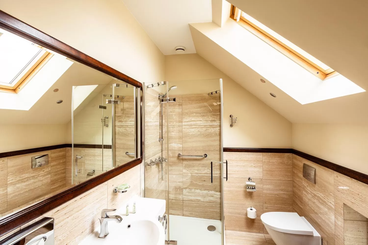 Bathroom in Zamek Topacz