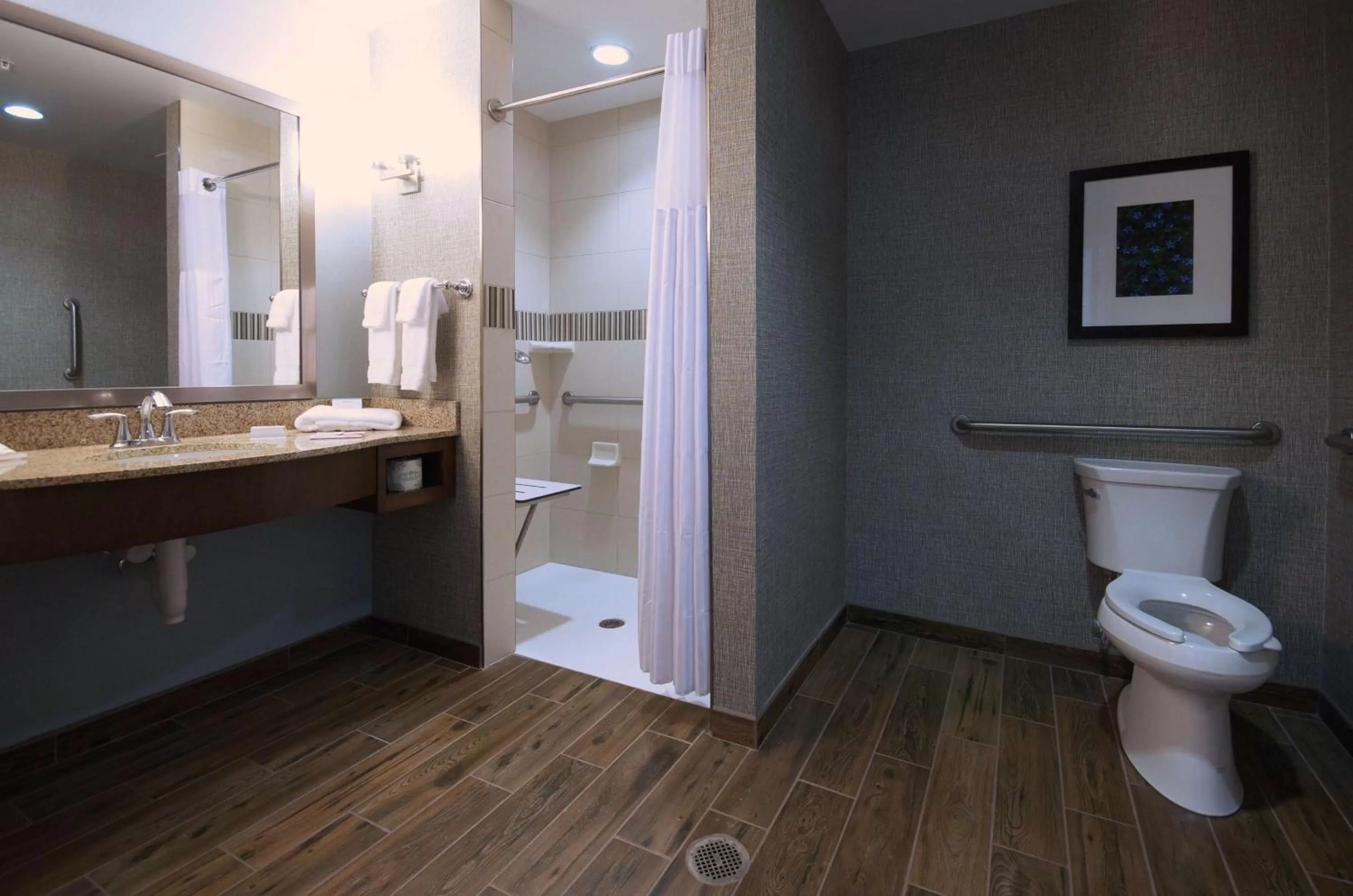 Bathroom in Hilton Garden Inn Hickory