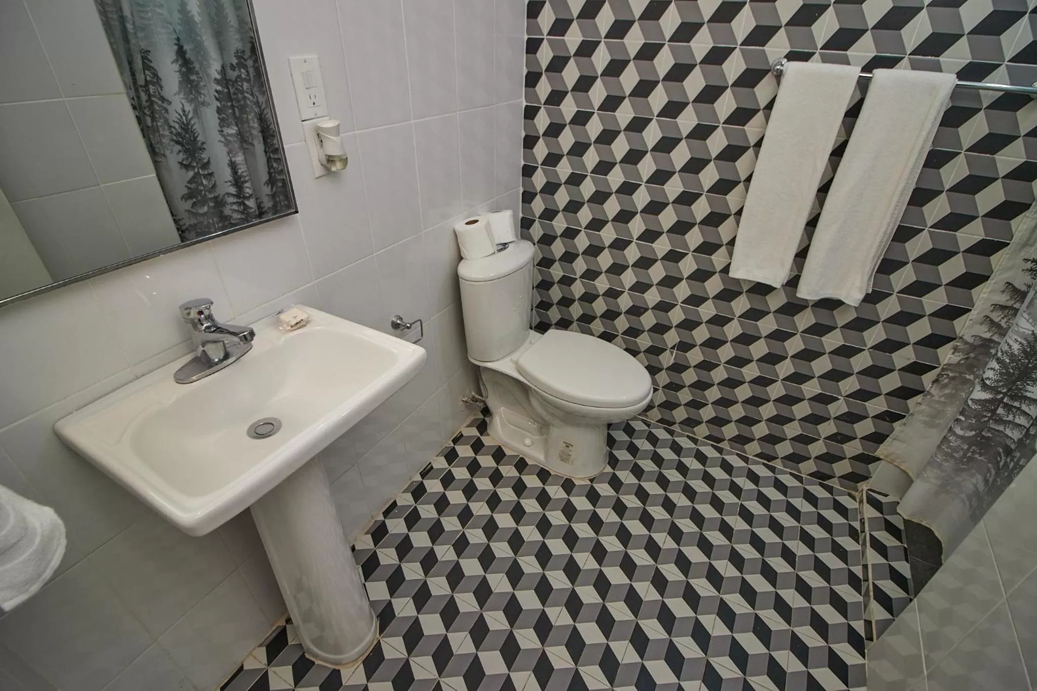 Bathroom in Hotel Casa Ceci Inn