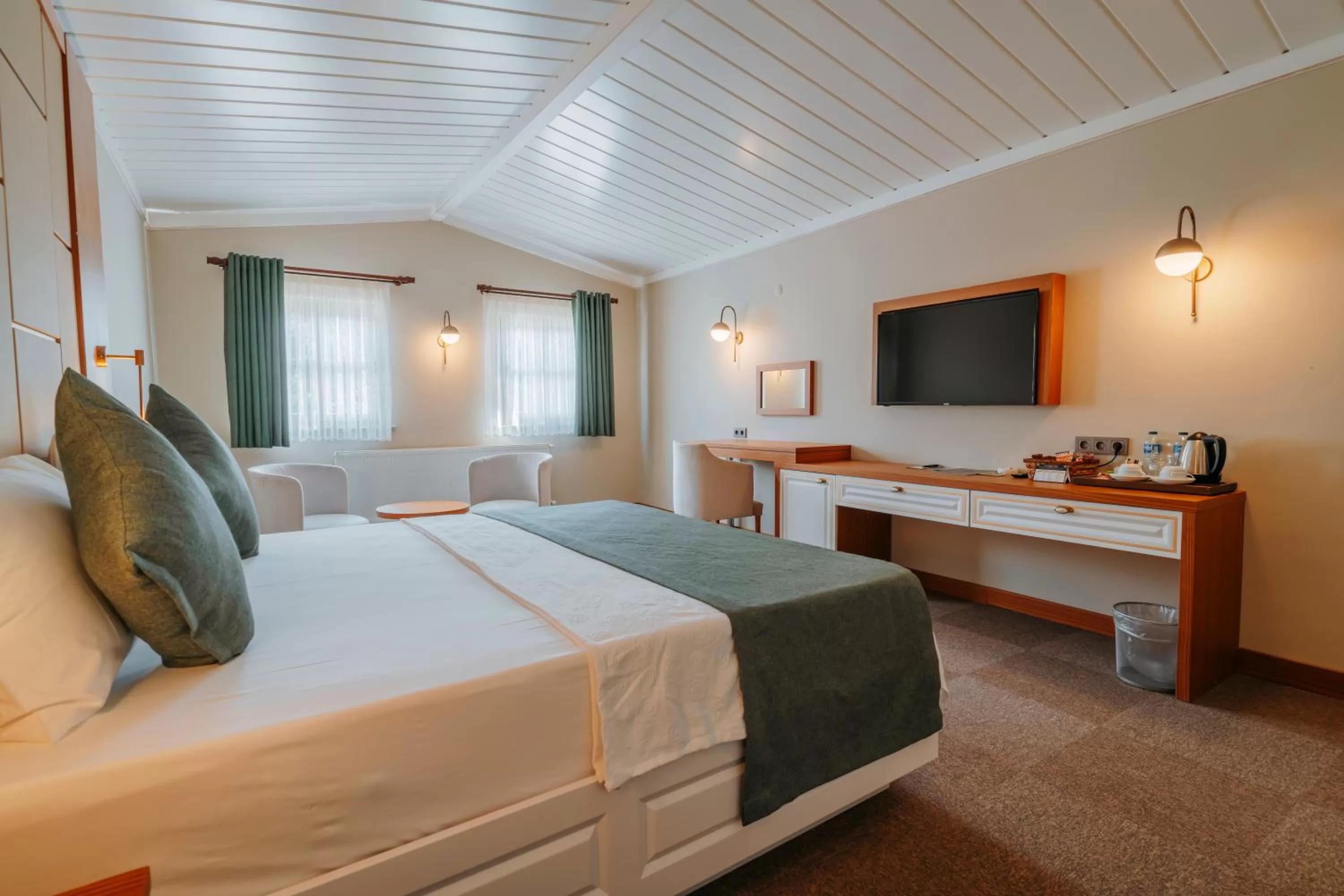 Bed in TS Park Hotel