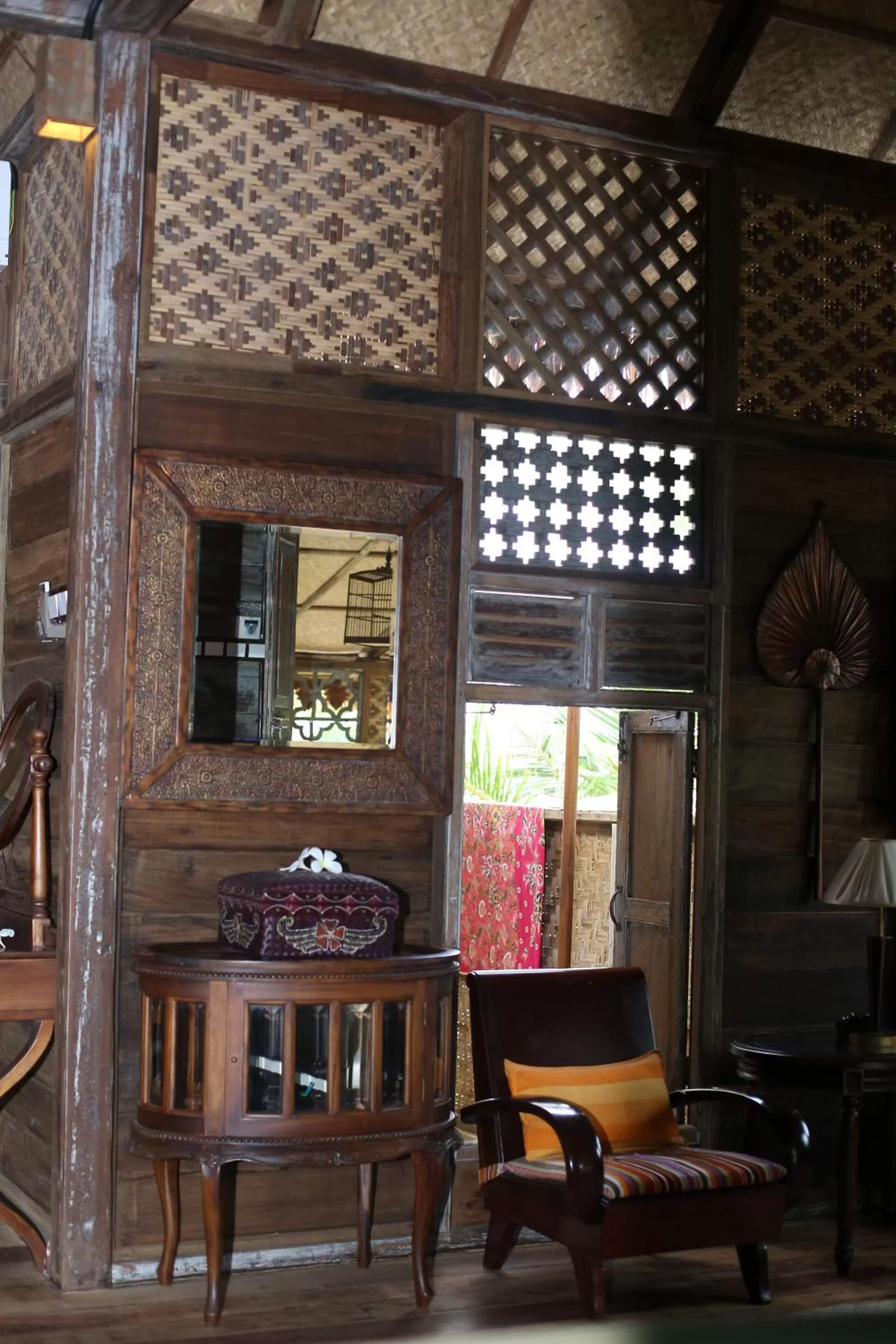 Living room in Kunang Kunang Heritage Villas