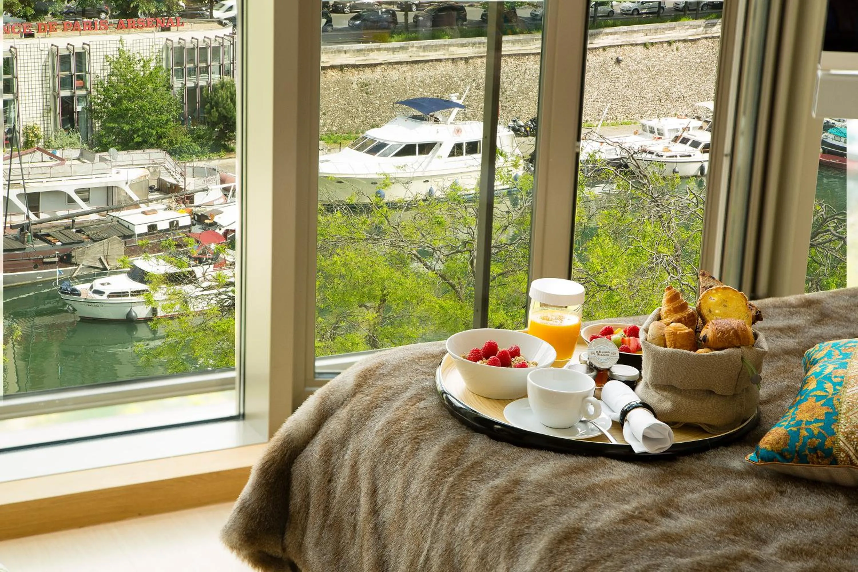 Decorative detail in Goralska Résidences Paris Bastille