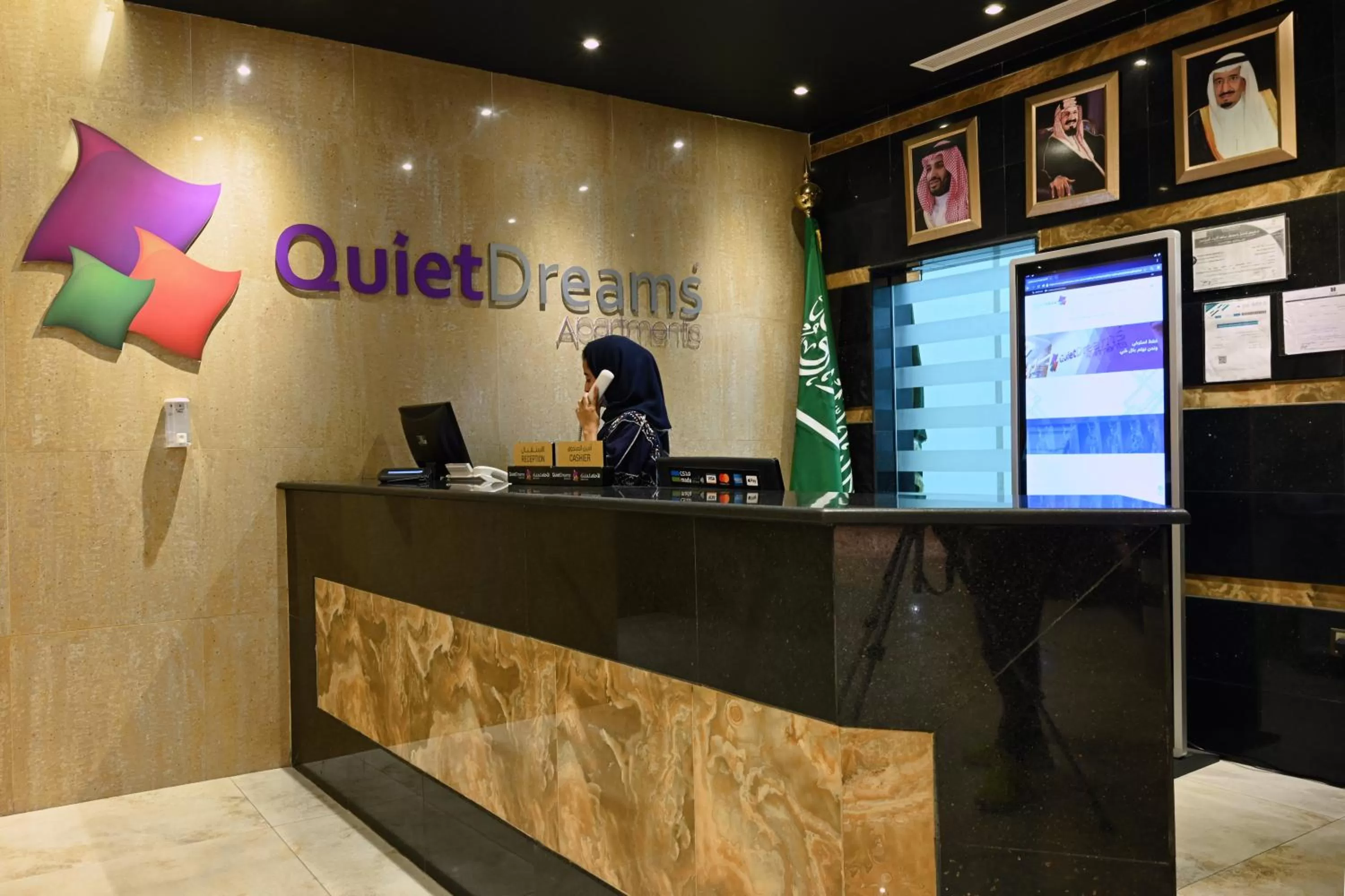 Staff in Quiet Dreams - Serviced Apartments King abdul Aziz Street Branch