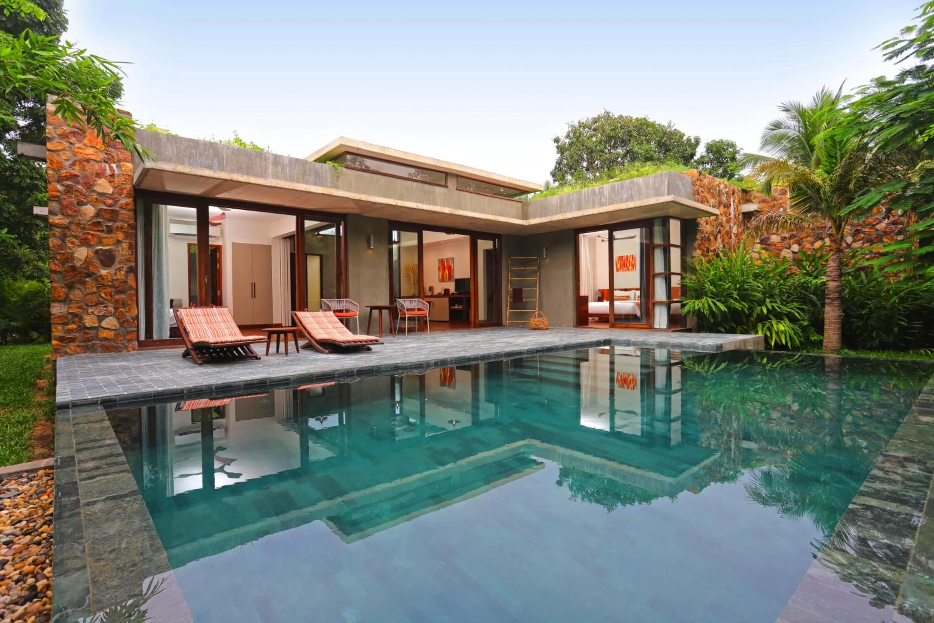 Patio in Templation Hotel