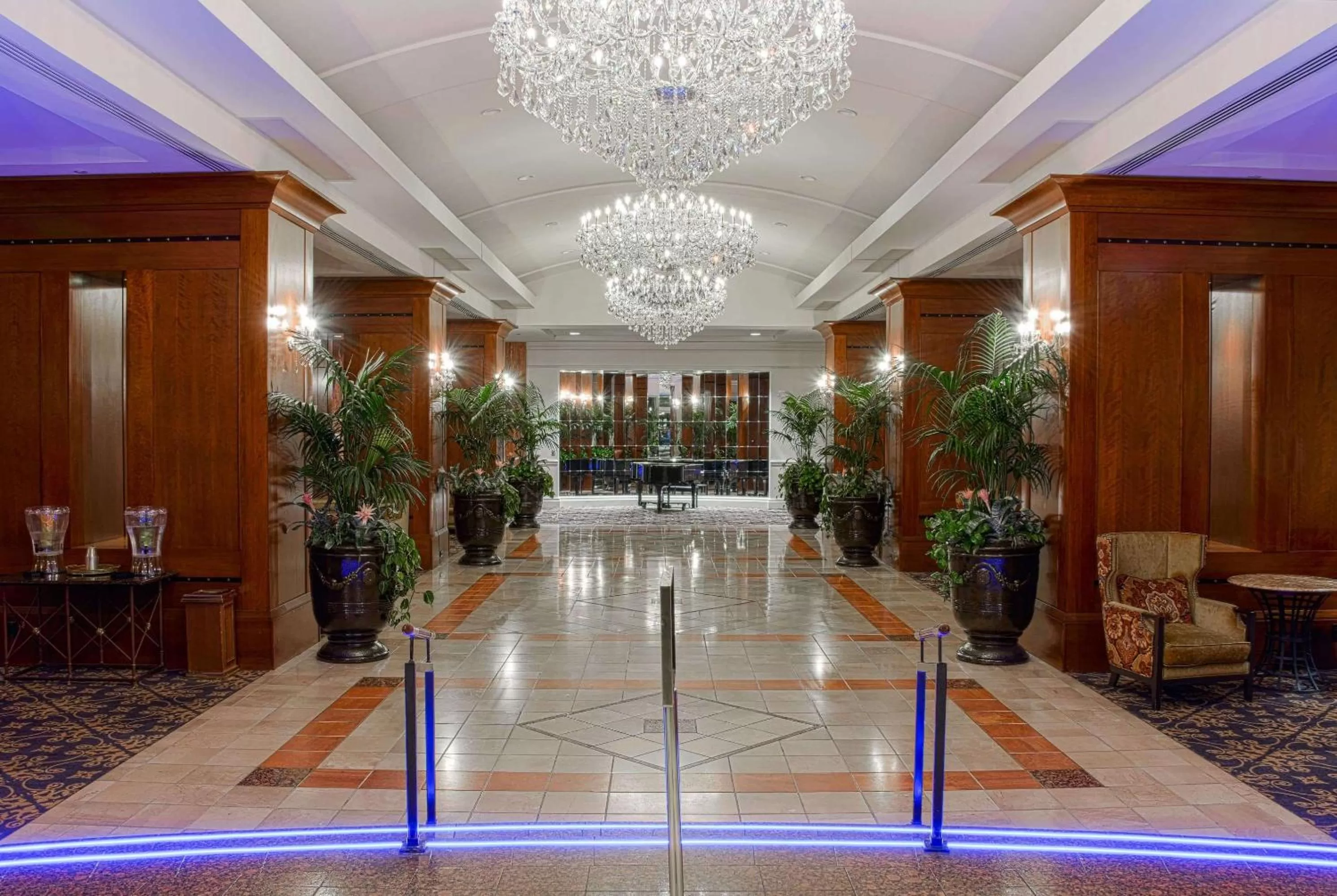 Lobby or reception in The Antlers, a Wyndham Hotel