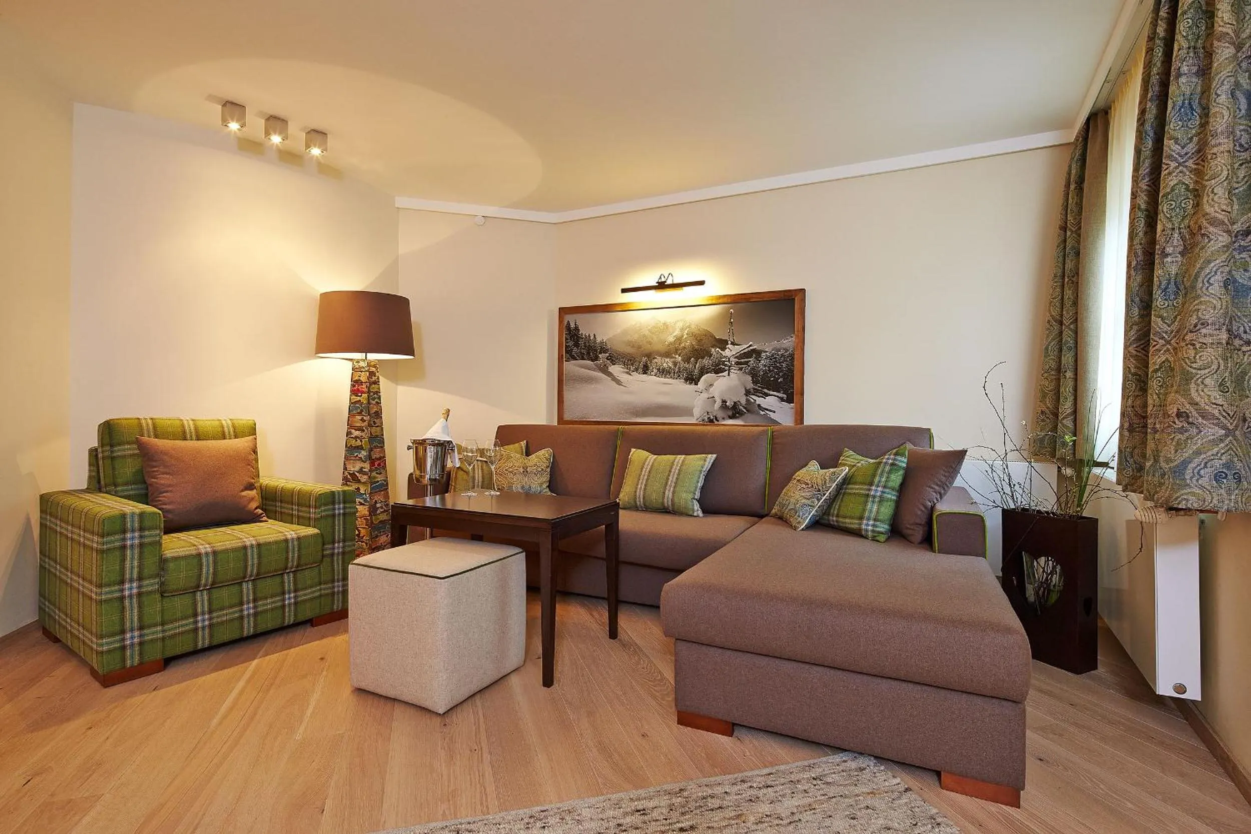 Seating area in Alpeiner - Nature Resort Tirol