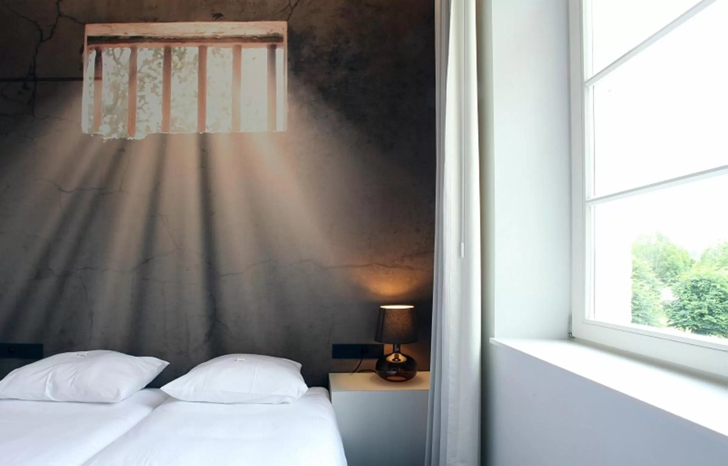 Bed in Hotel The Lodge Vilvoorde