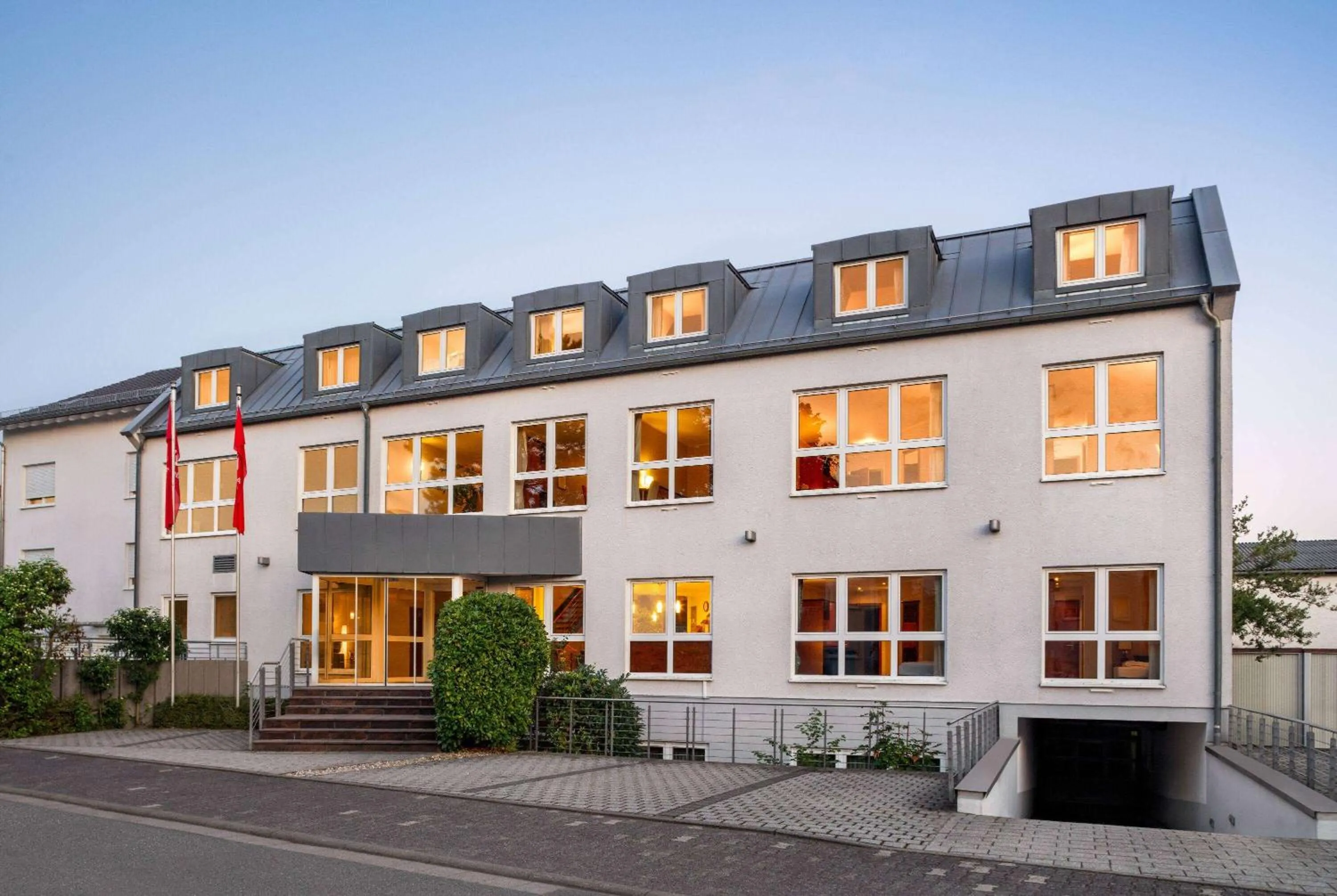 Property building in Amedia Frankfurt Russelsheim Trademark Collection by Wyndham