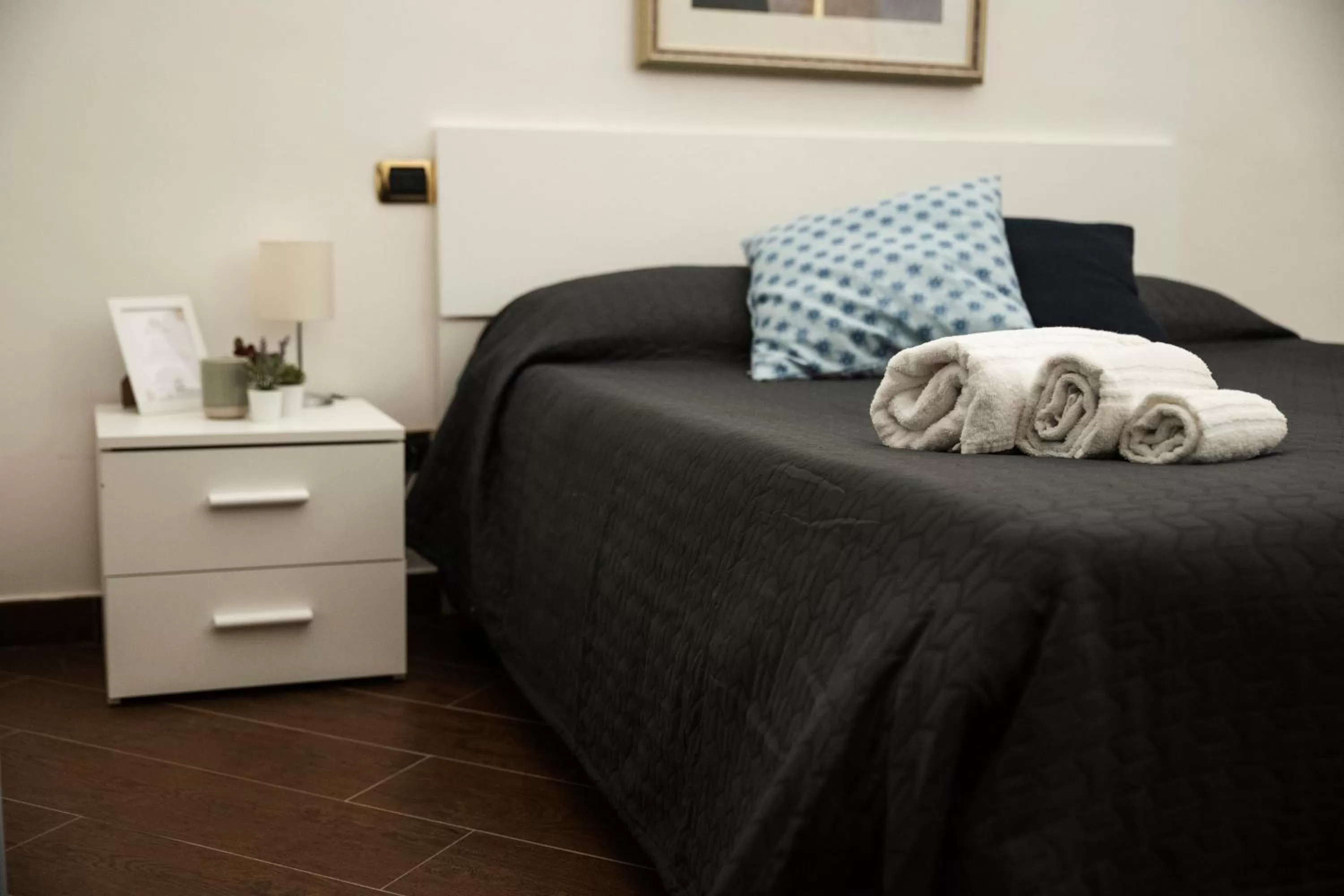 Bed in Palazzo de Brado