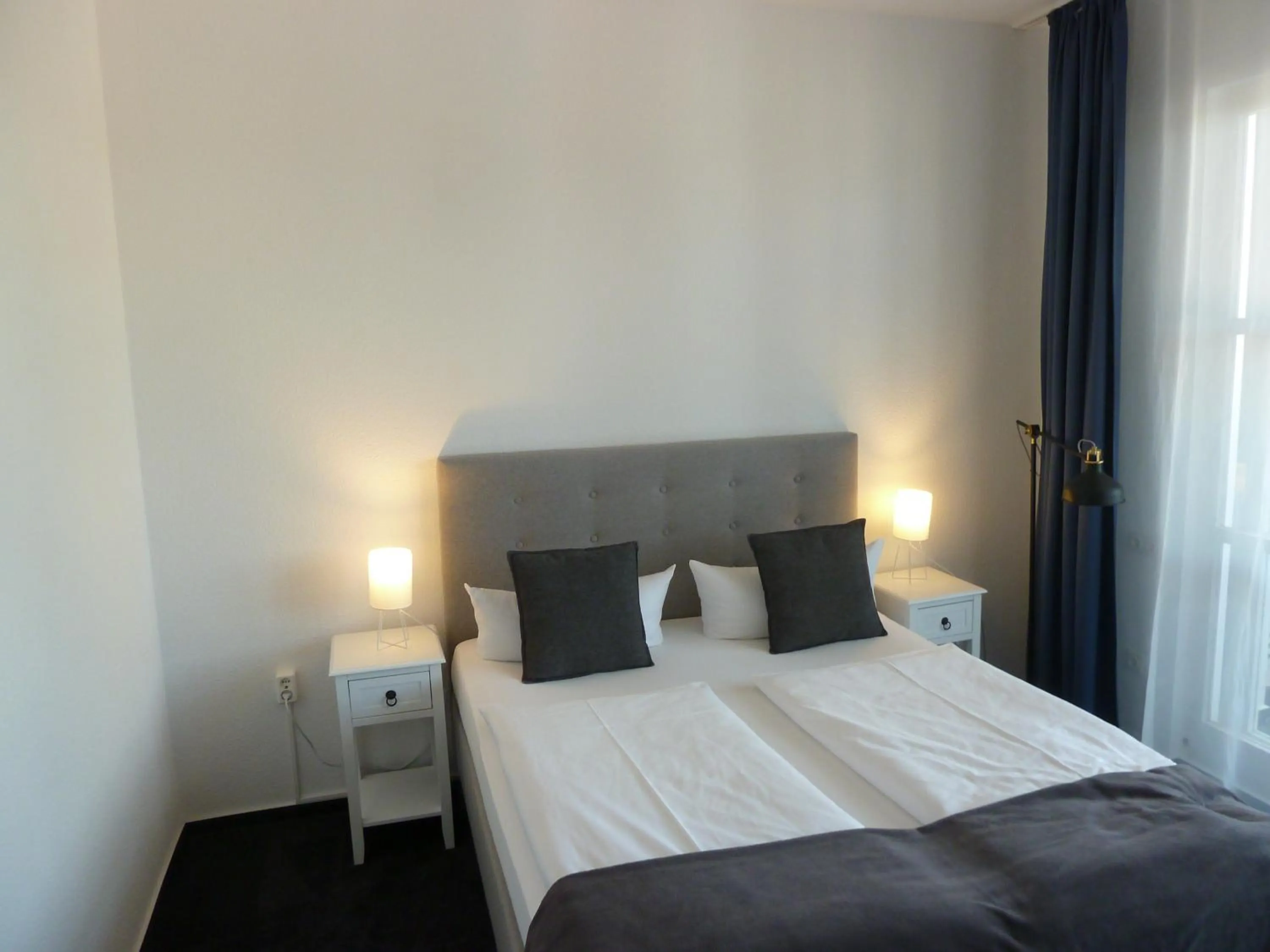 Bed in Hotel Lindenufer