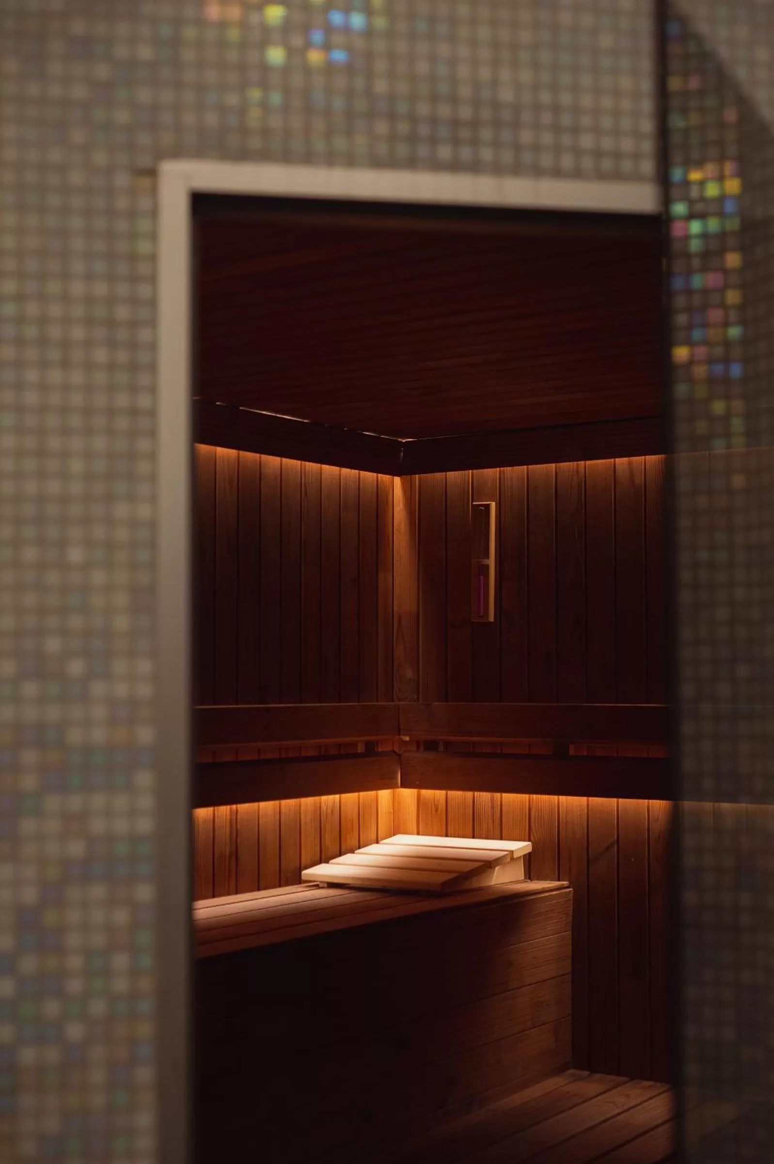 Sauna in Silver Mountain Resort & Spa