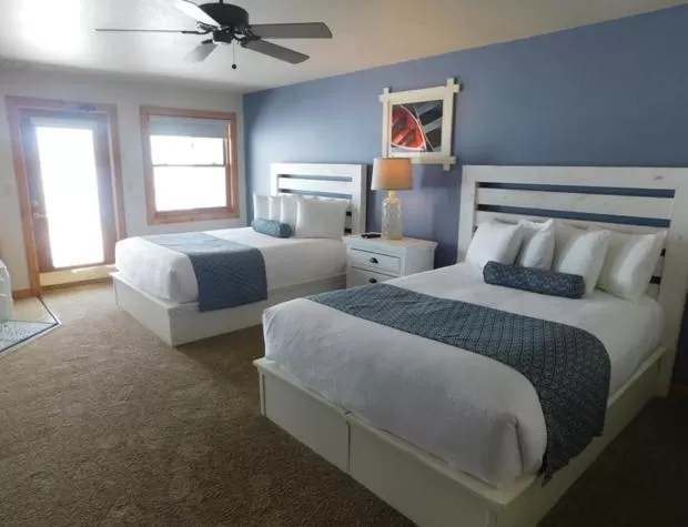 Bed in Quarterdeck Resort