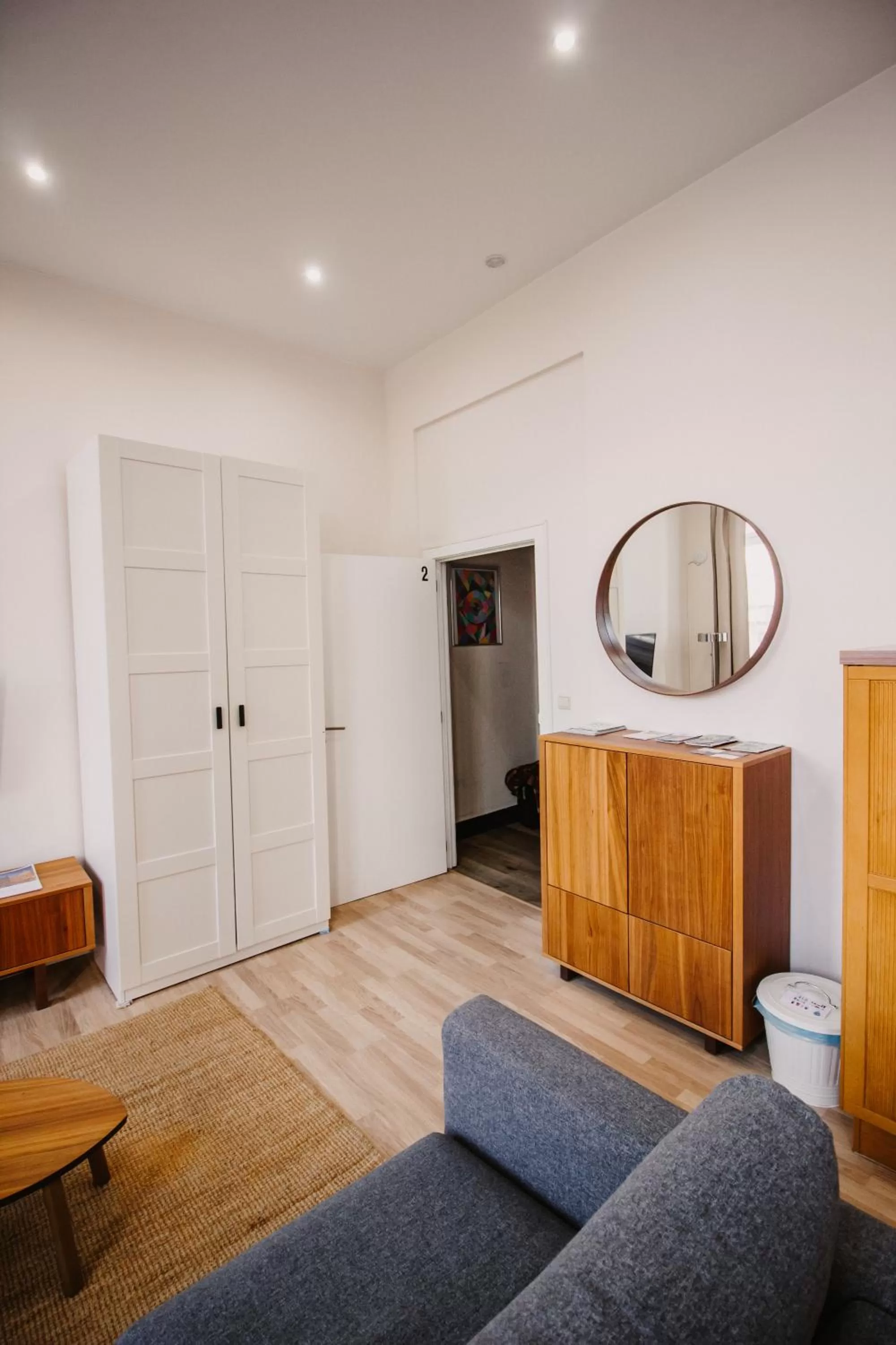 Living room in Central and Cozy in Brussels