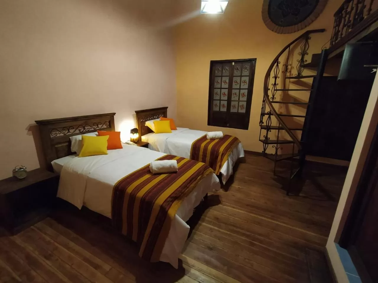 People, Bed in Patio de Piedra Hotel Boutique