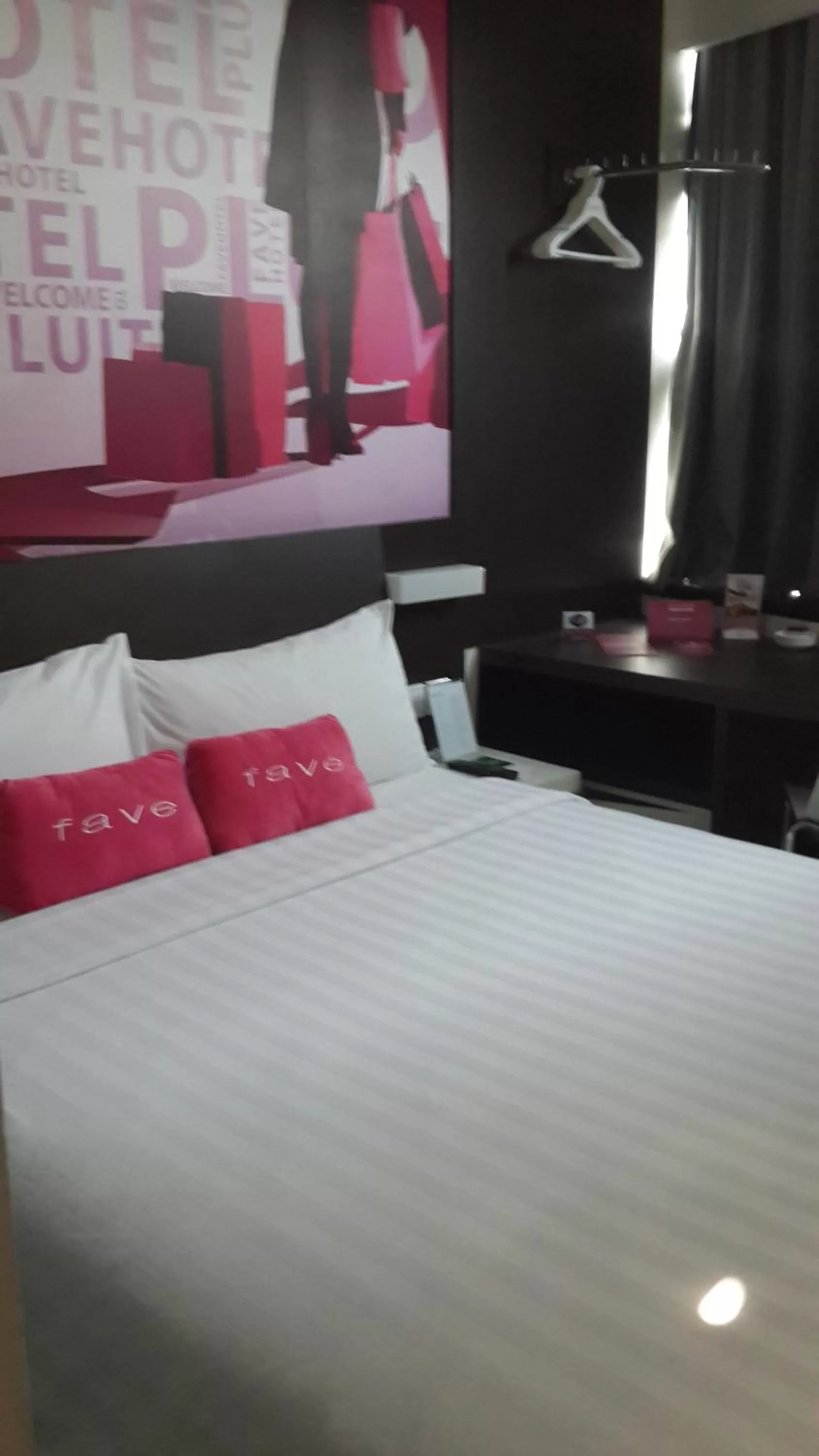 Decorative detail, Bed in favehotel Pluit Junction