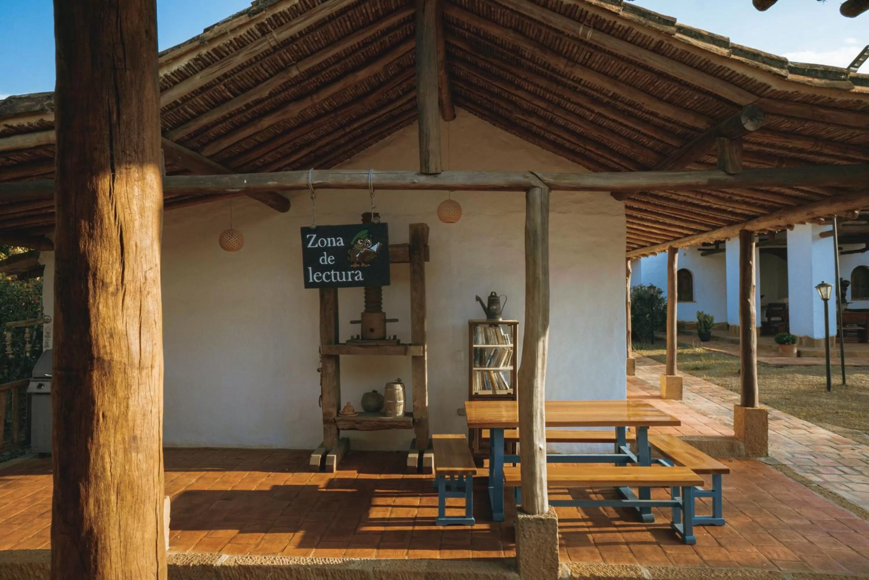 Property building in Hotel Buenosaires Barichara