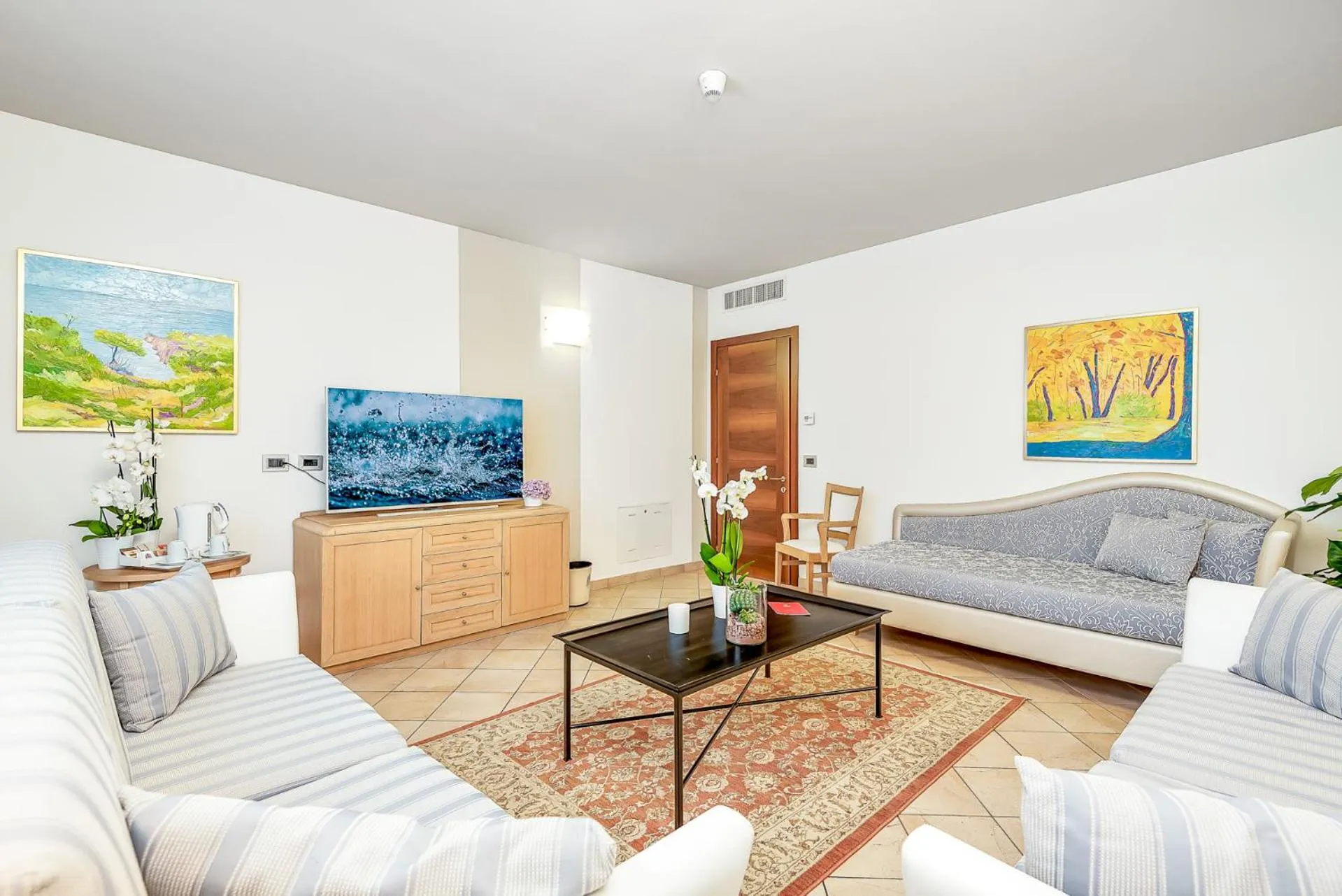 Living room in Park Hotel Argento