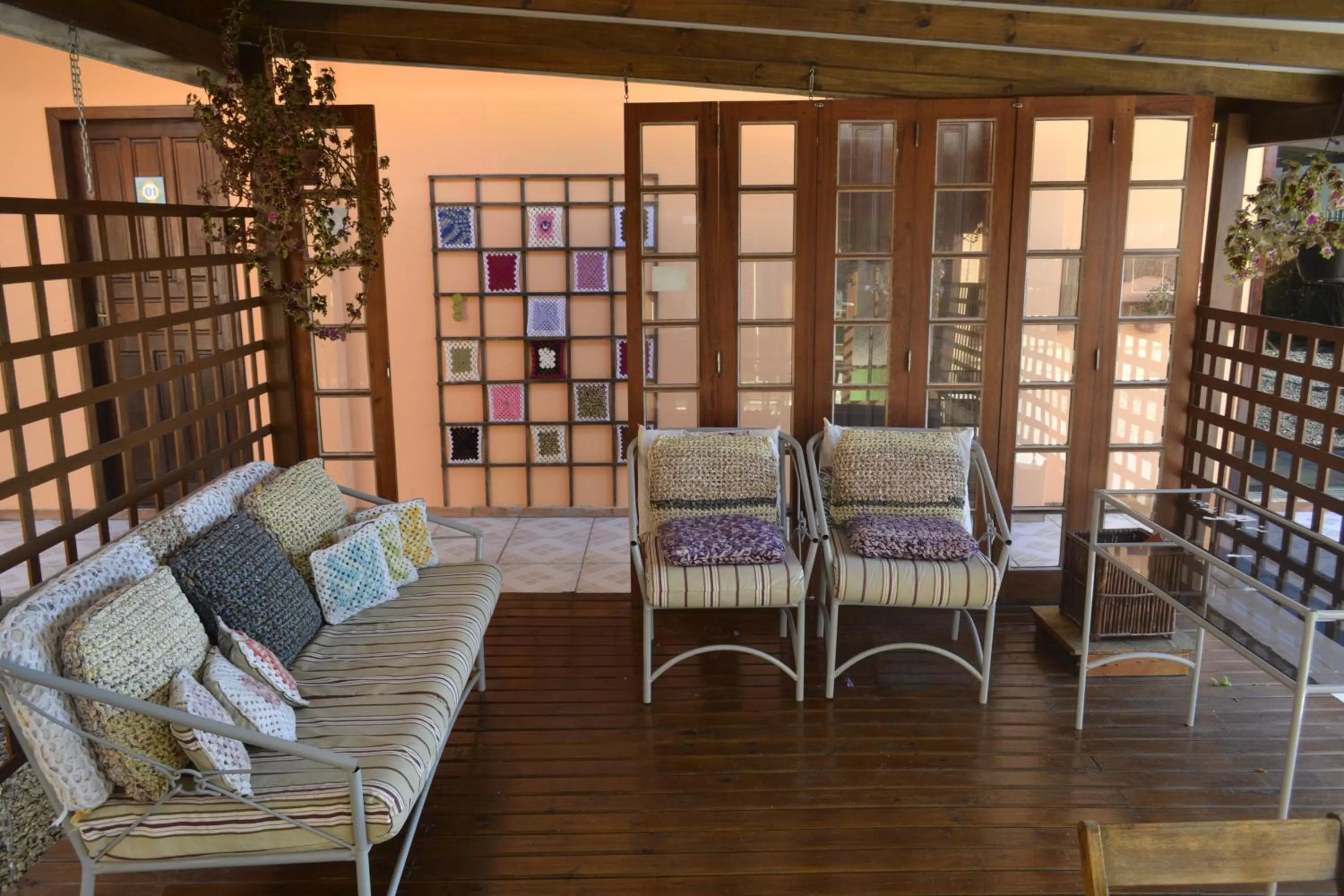 Seating Area in Pousada Água da Fonte