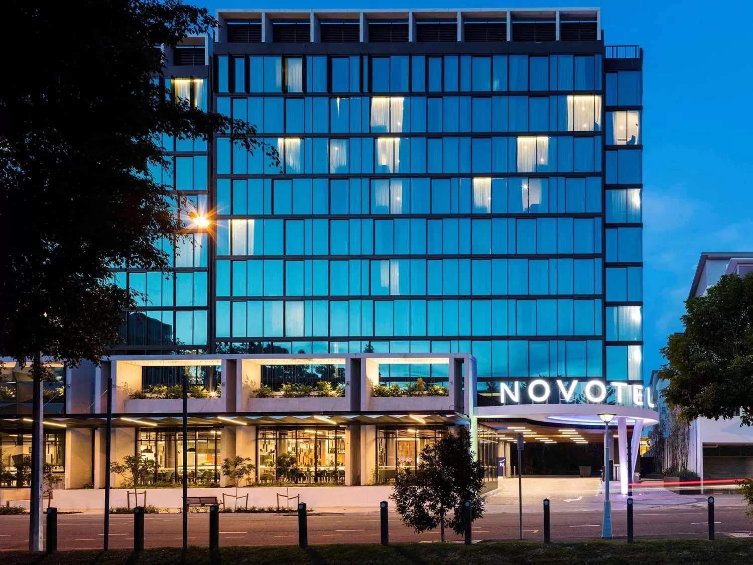 Facade/entrance in Novotel Brisbane South Bank