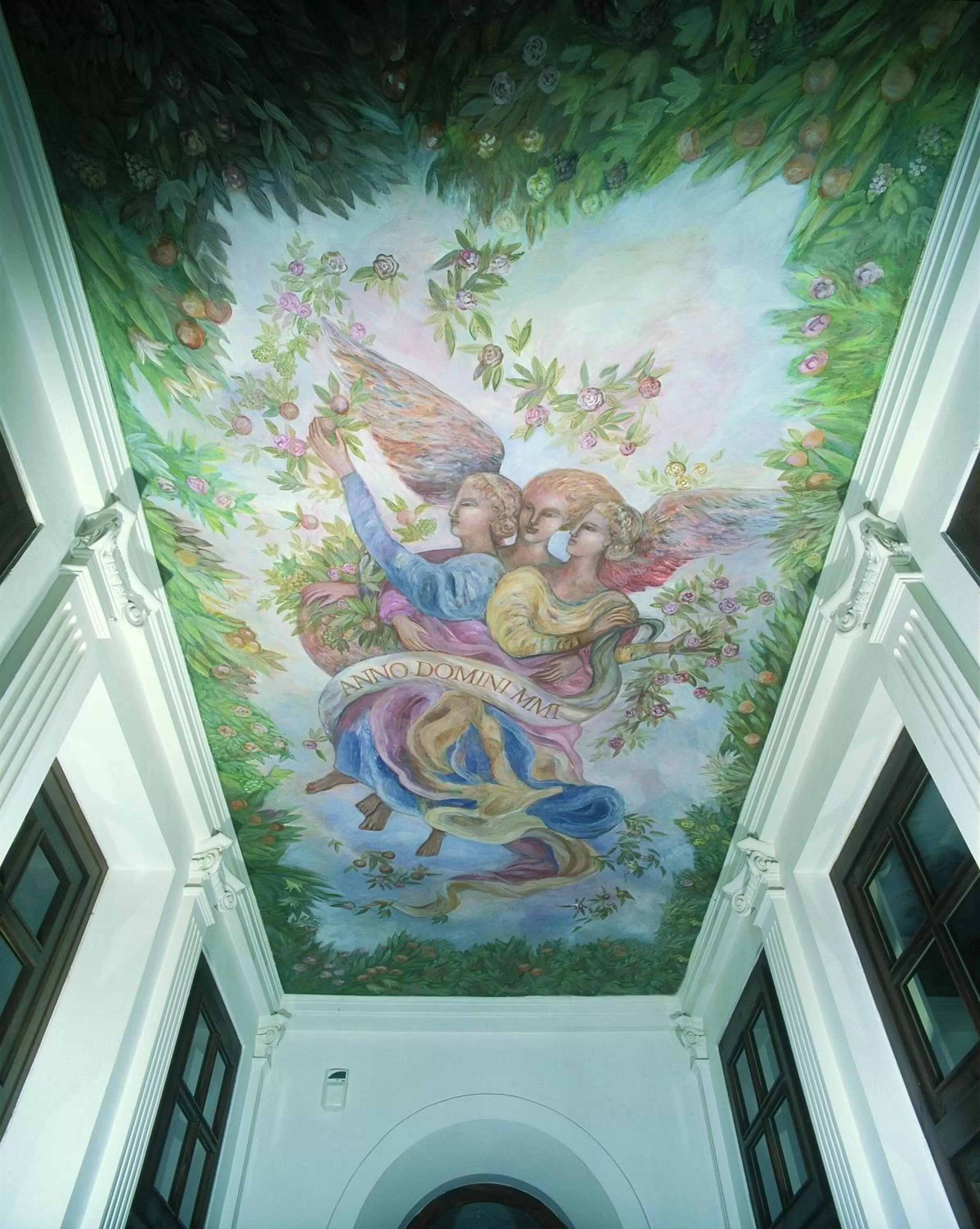 Decorative detail in Green Garden Hotel