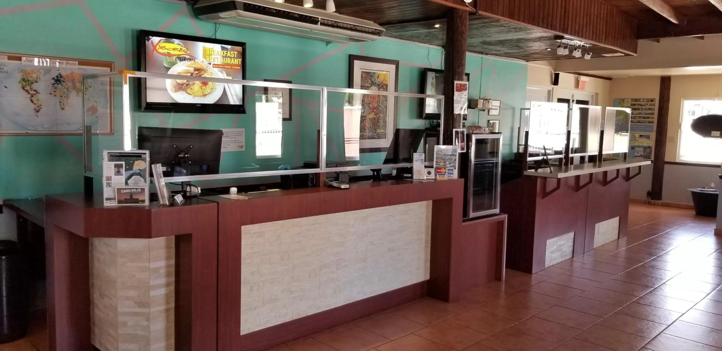 Lobby or reception in Combate Beach Resort