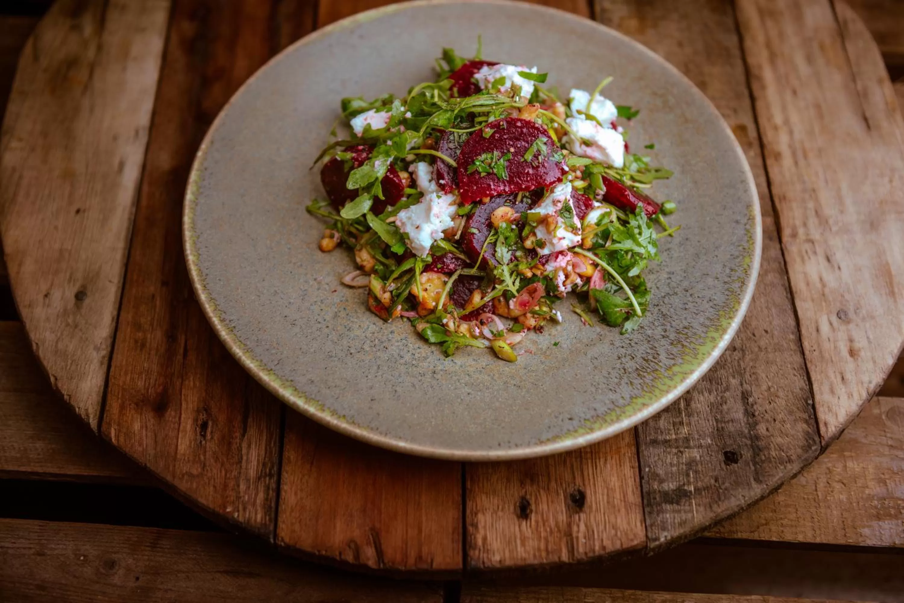 Food close-up in Radisson Blu Hotel, Bristol