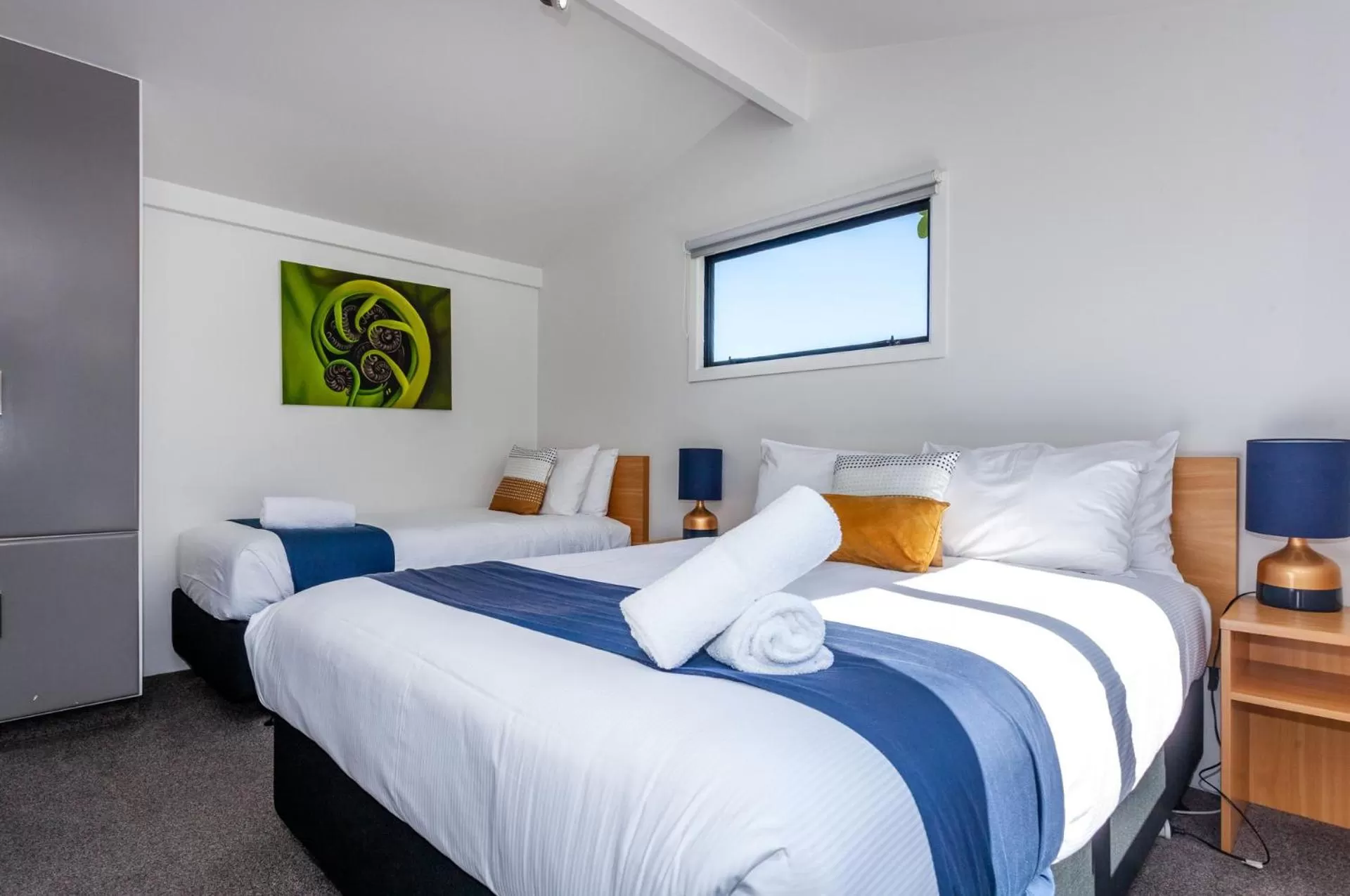 Bedroom, Bed in Tidewater Motel & Tourist Park