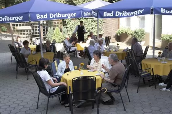Patio in Moorland Hotel am Senkelteich