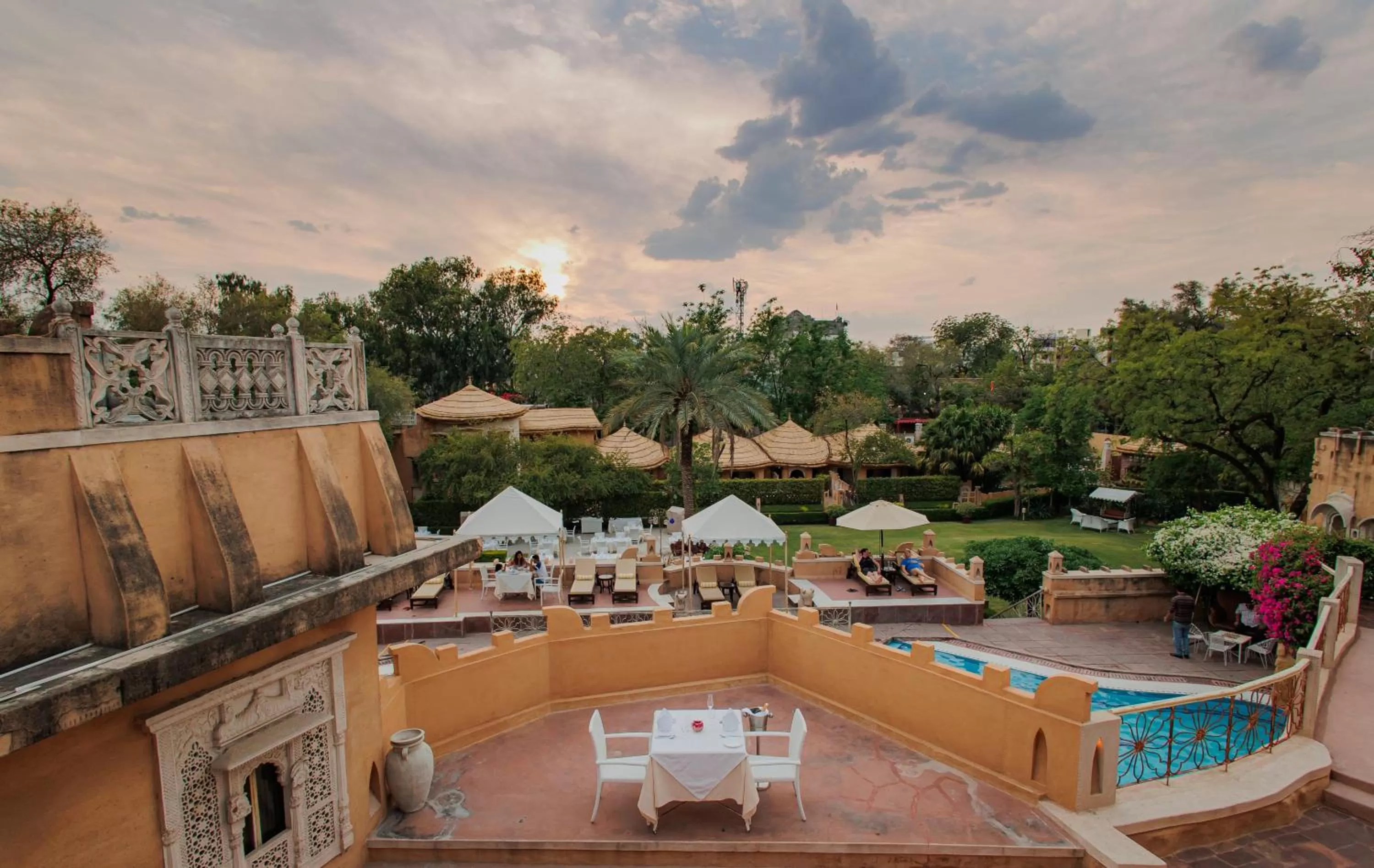 Restaurant/places to eat in Ajit Bhawan - A Palace Resort