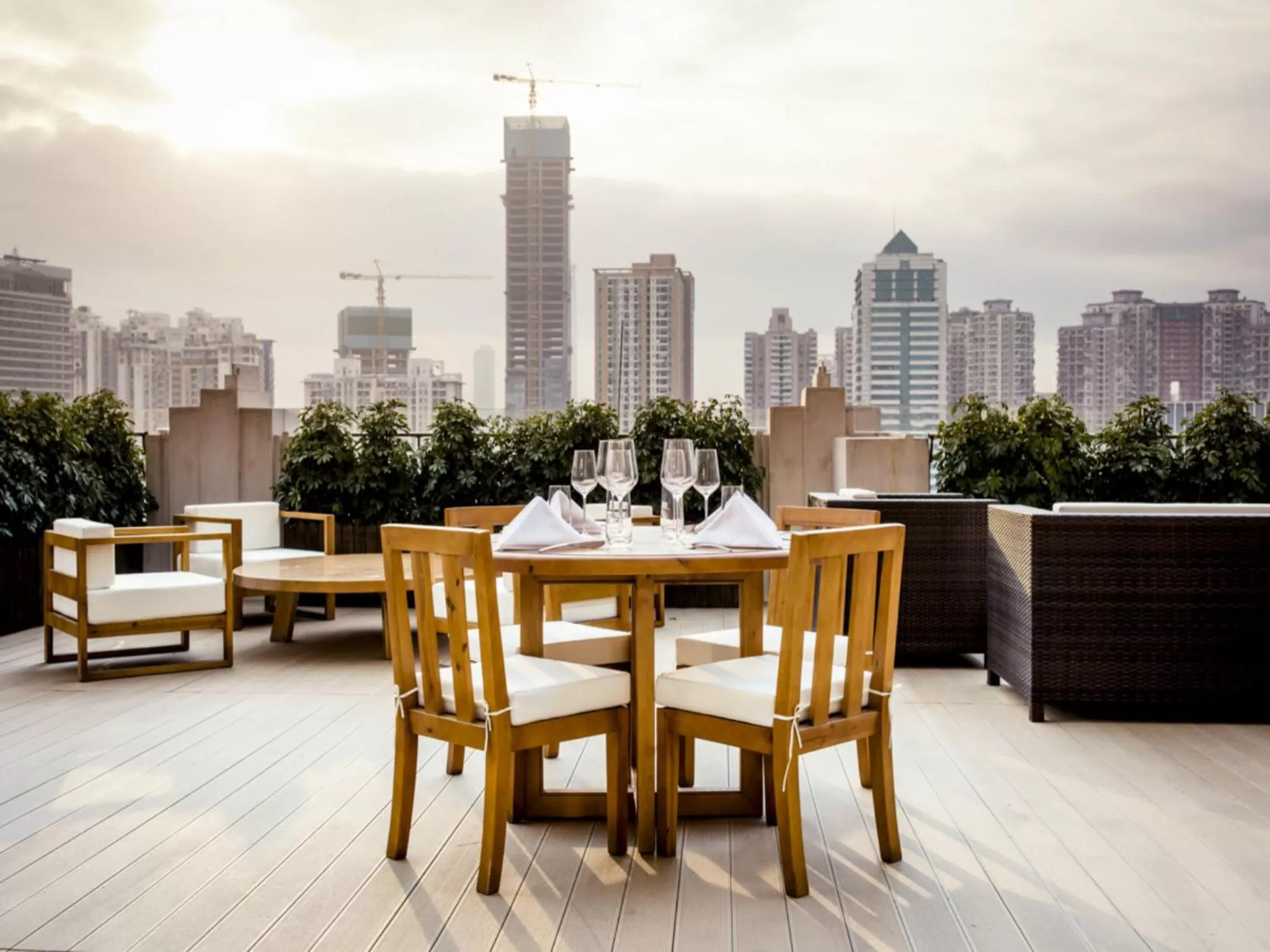 Balcony/Terrace in Residence G Nanshan