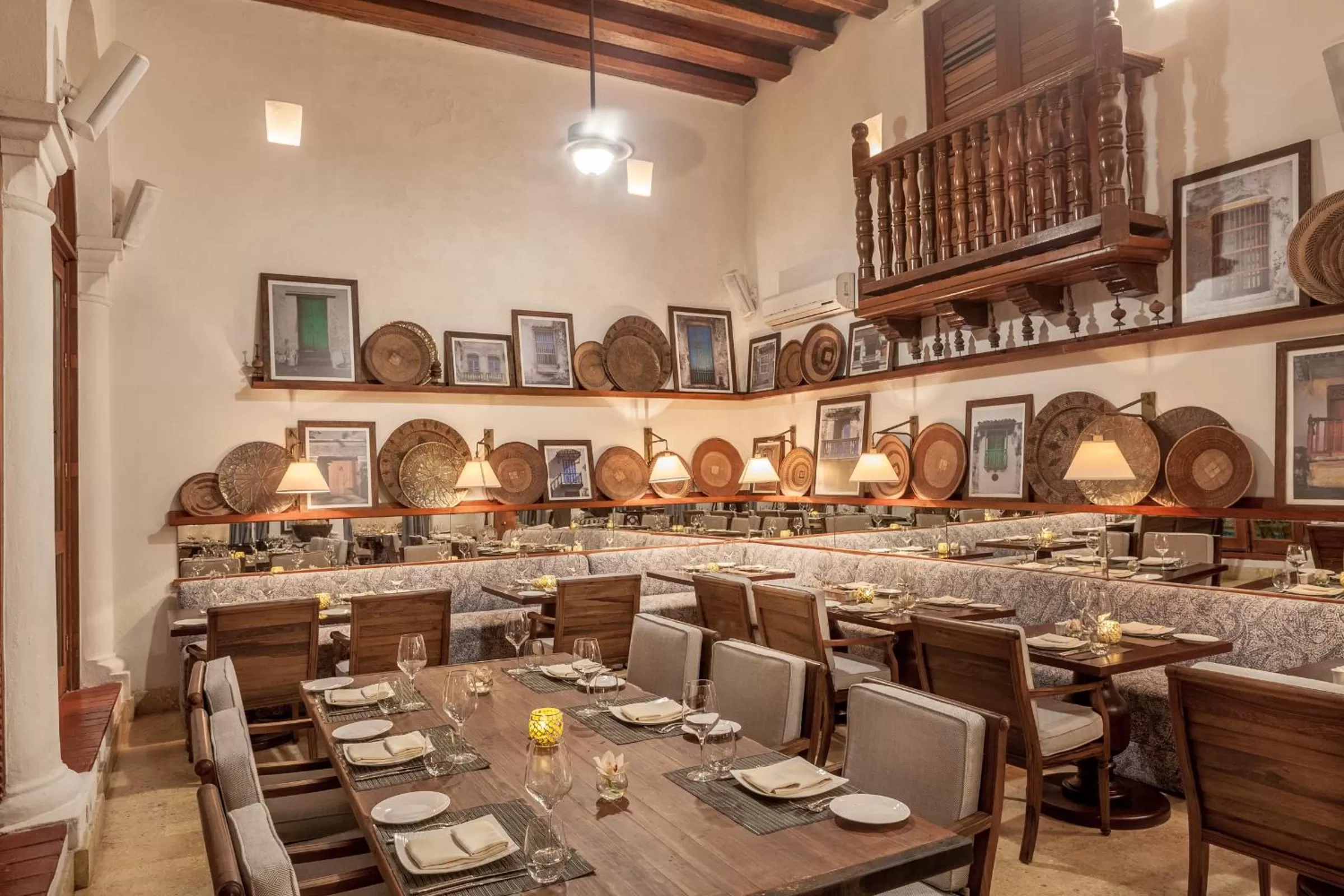 Restaurant/places to eat in Hotel Casa San Agustin