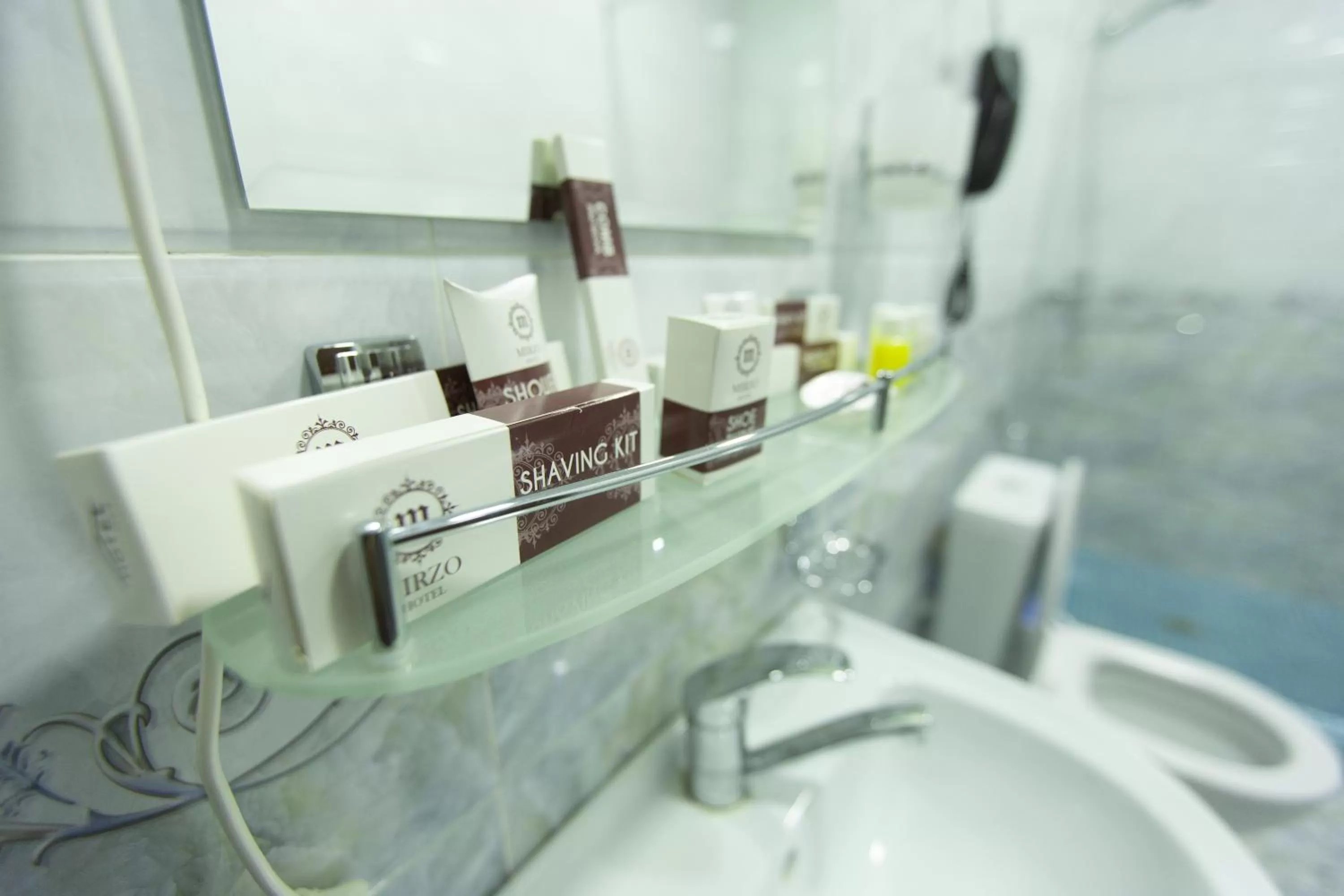 Toilet in Mirzo Boutique Hotel