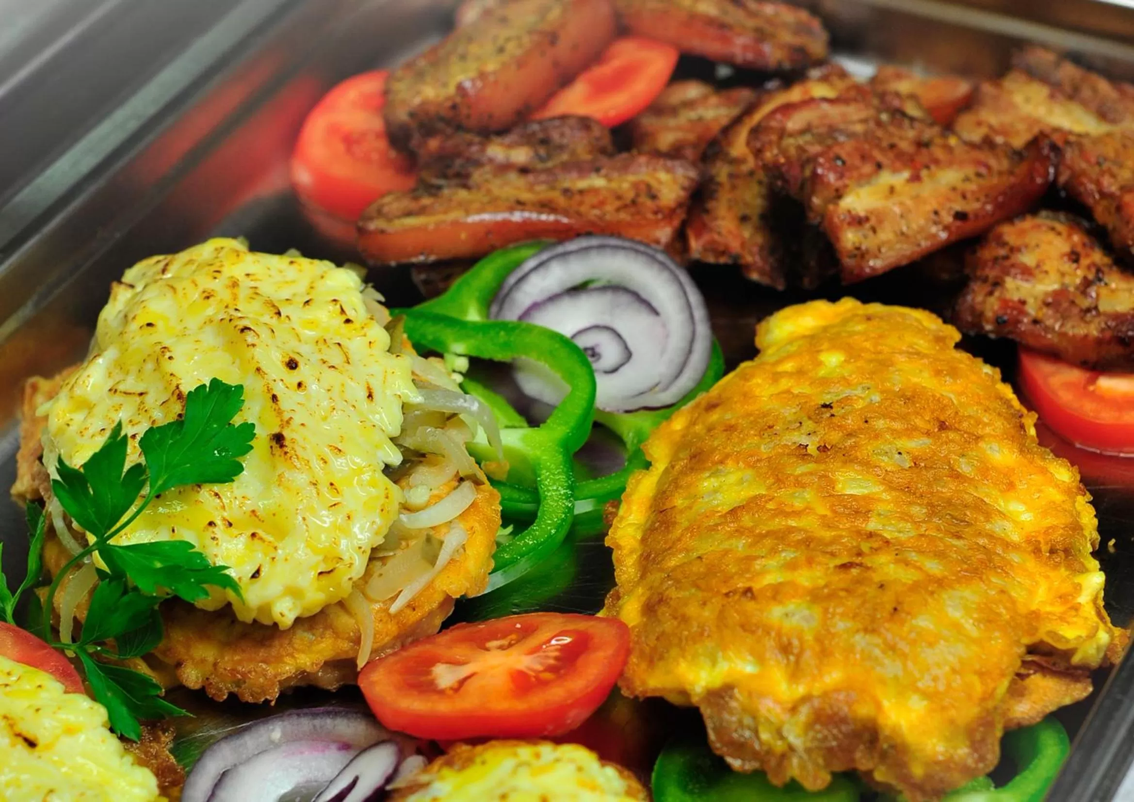 Food close-up in Hotel Tigra