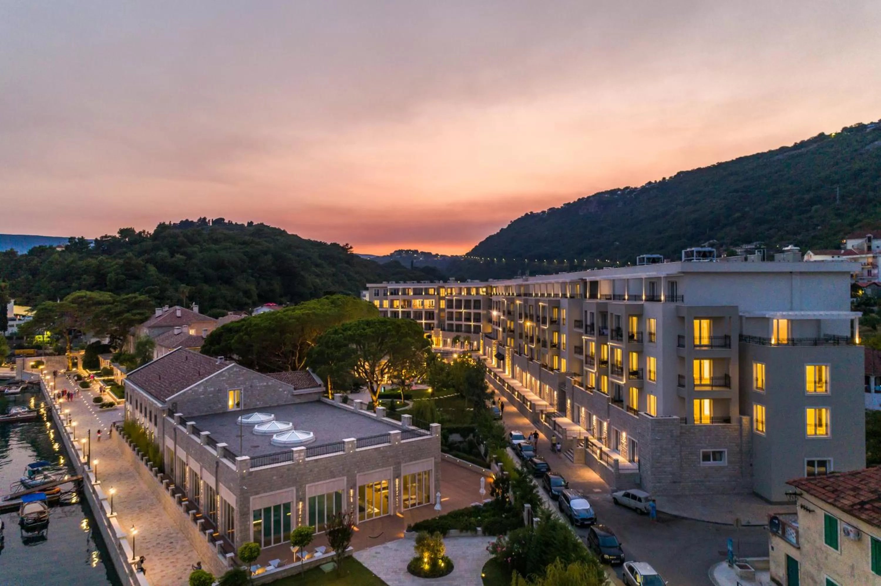 Property building in Lazure Hotel & Marina