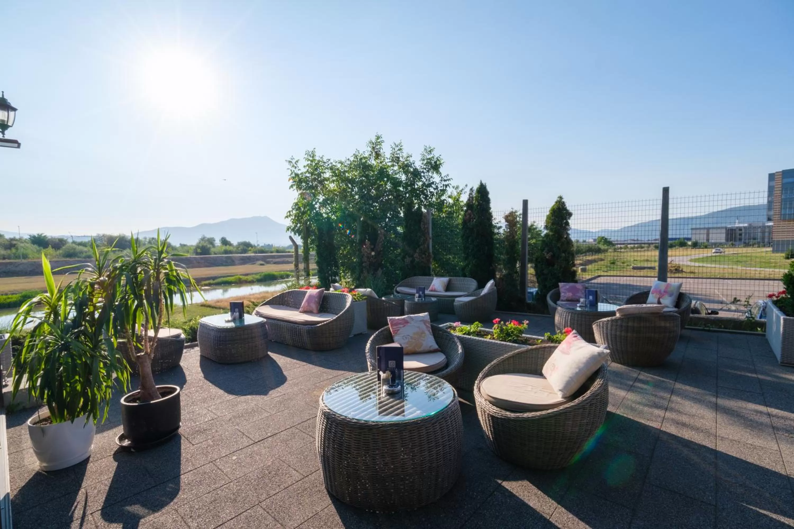 Garden in Malak Regency Hotel