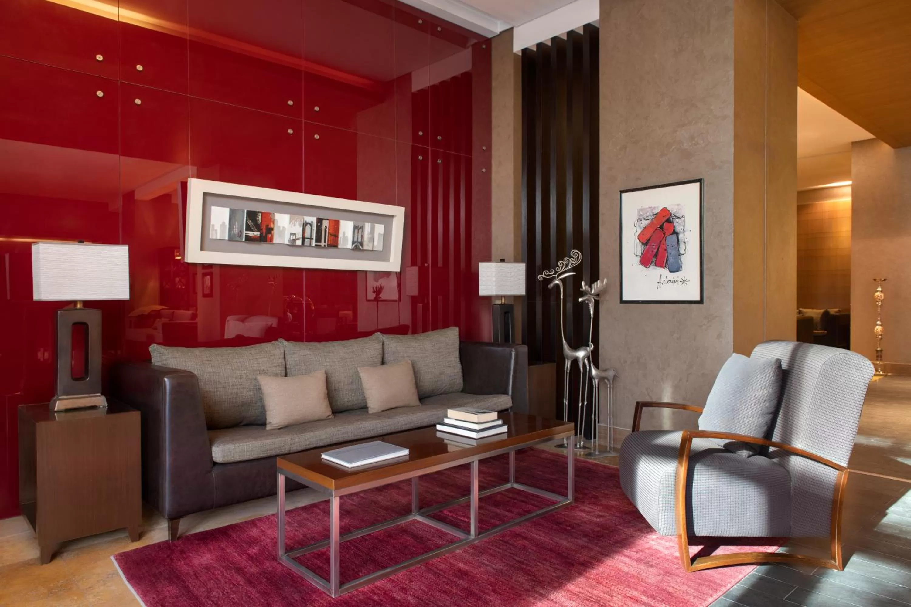 Lounge or bar in Bristoria Hotel Erbil