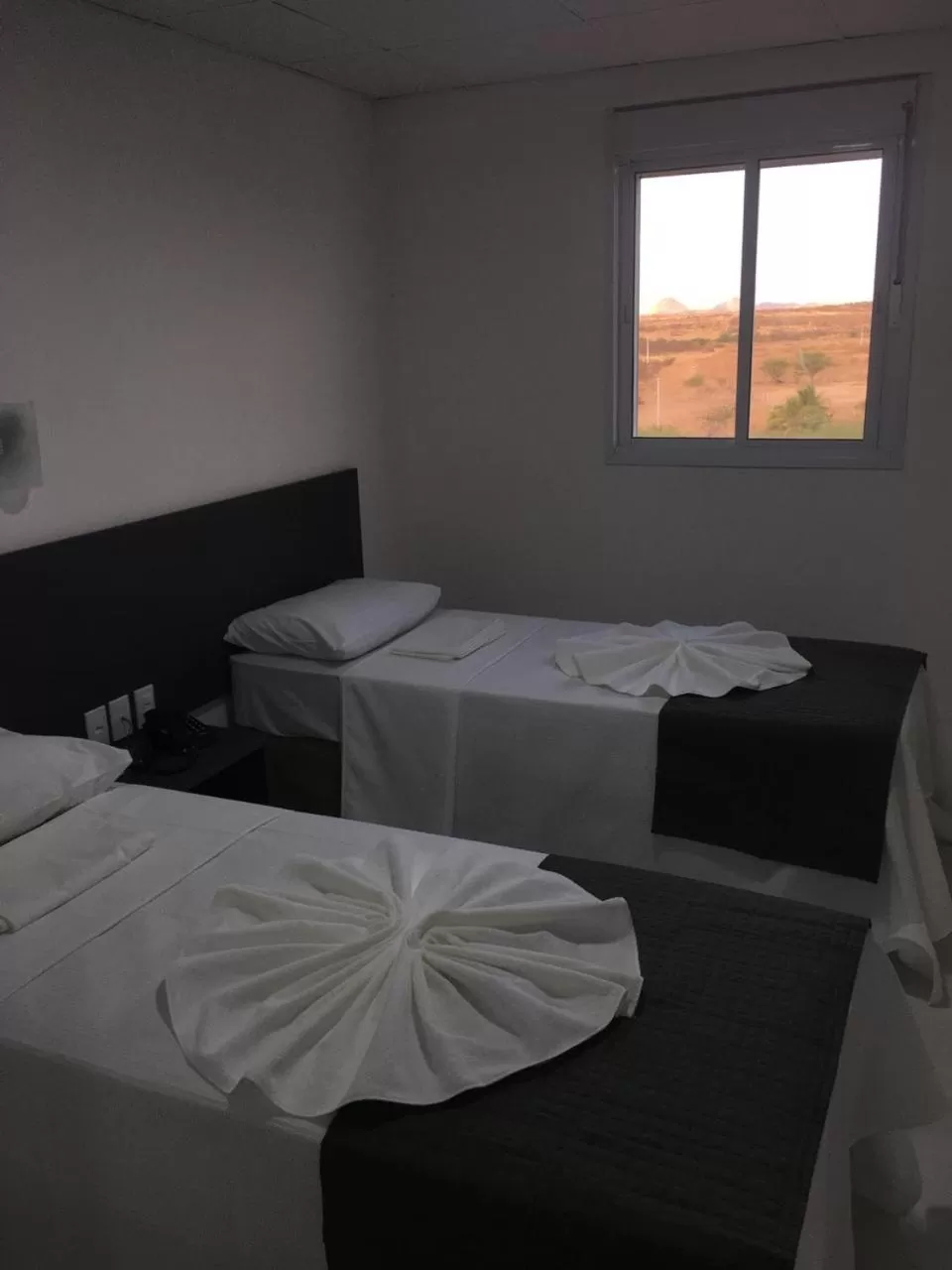 Bed in Hotel Oásis de Patos