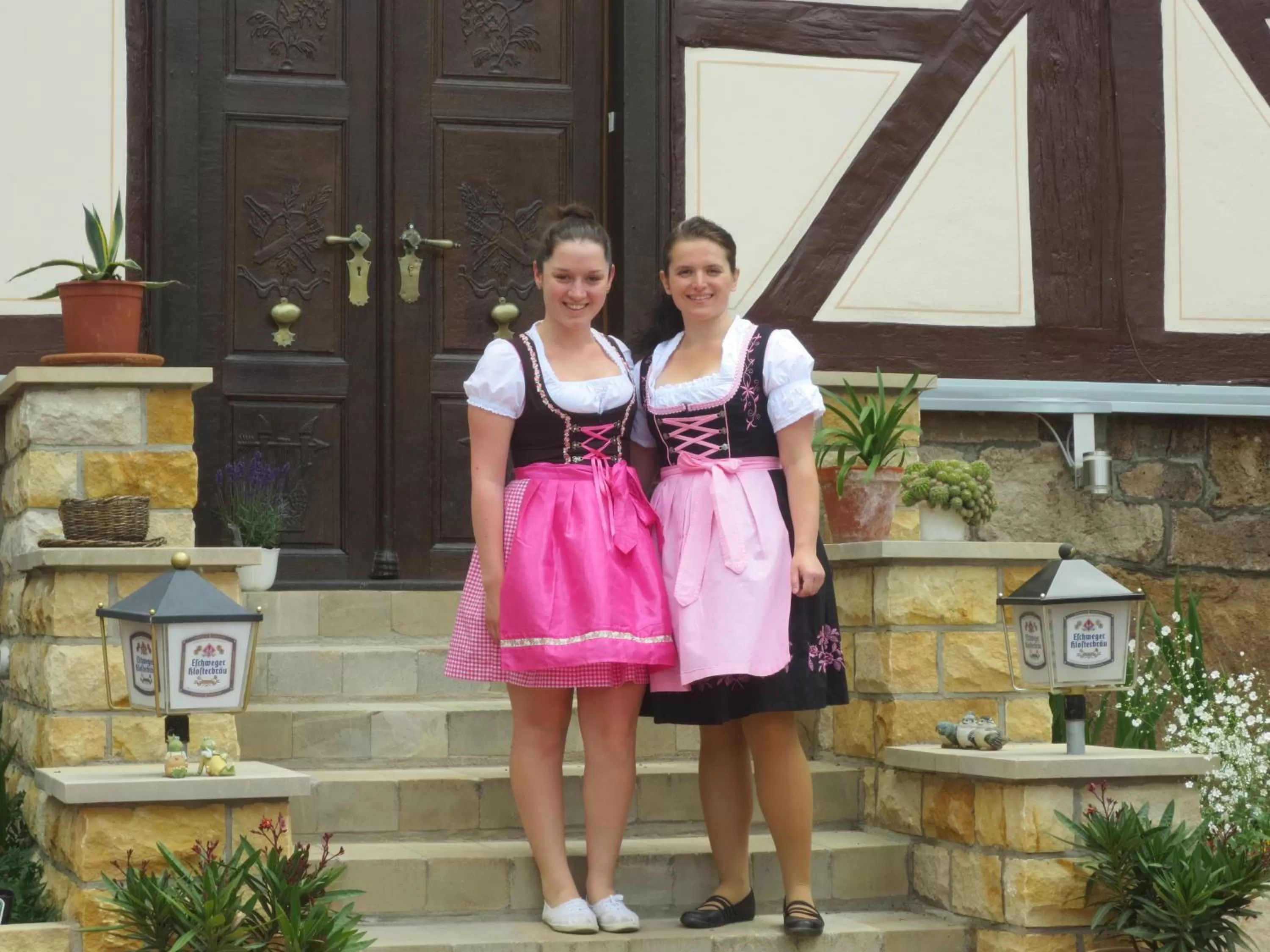 People in Hotel-Restaurant Johanneshof