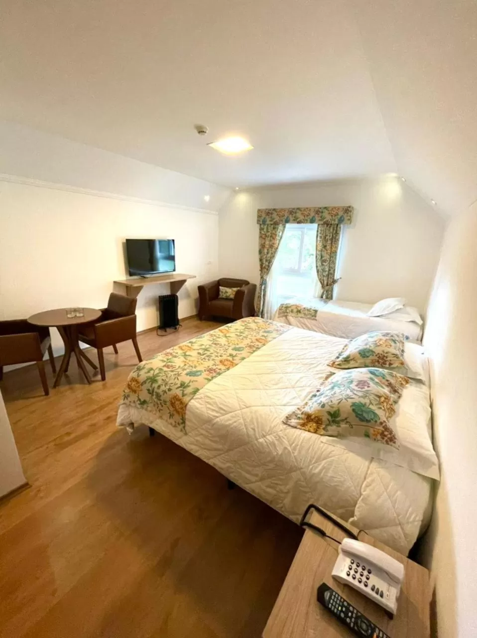 Bed in Pousada Itália Moderna