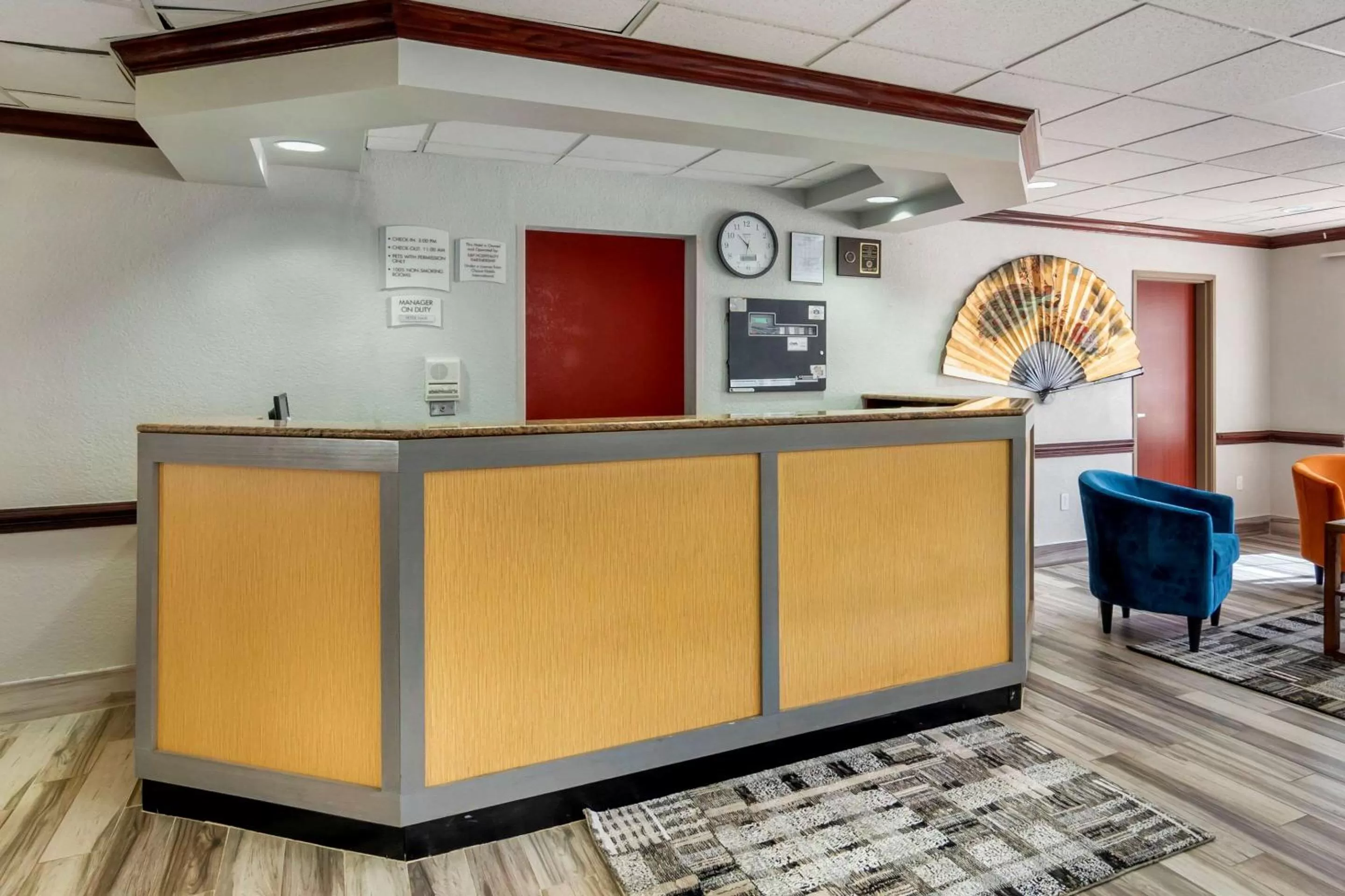 Lobby or reception in Quality Inn Overland Park Kansas City