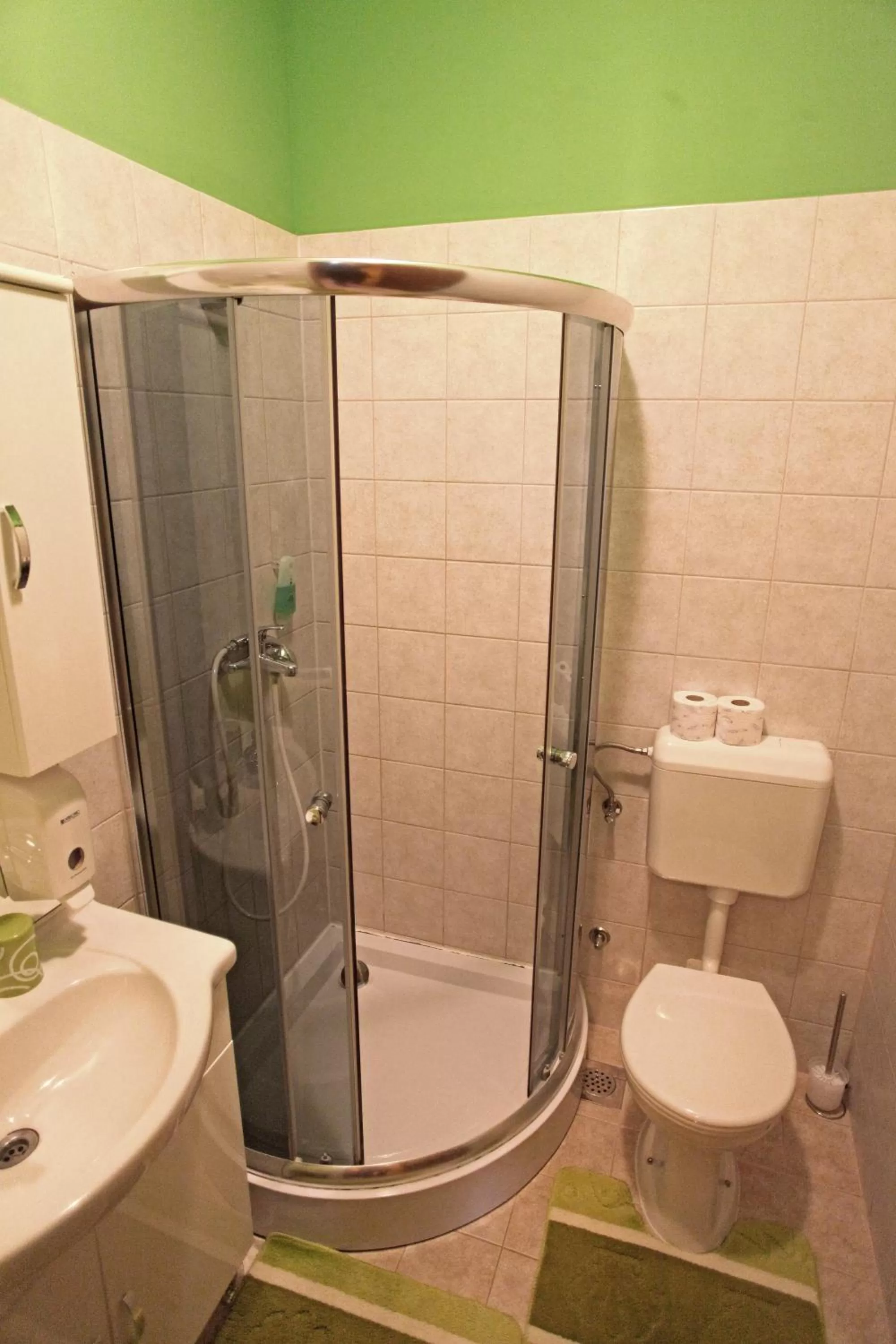 Shower, Bathroom in Rooms Lišnić