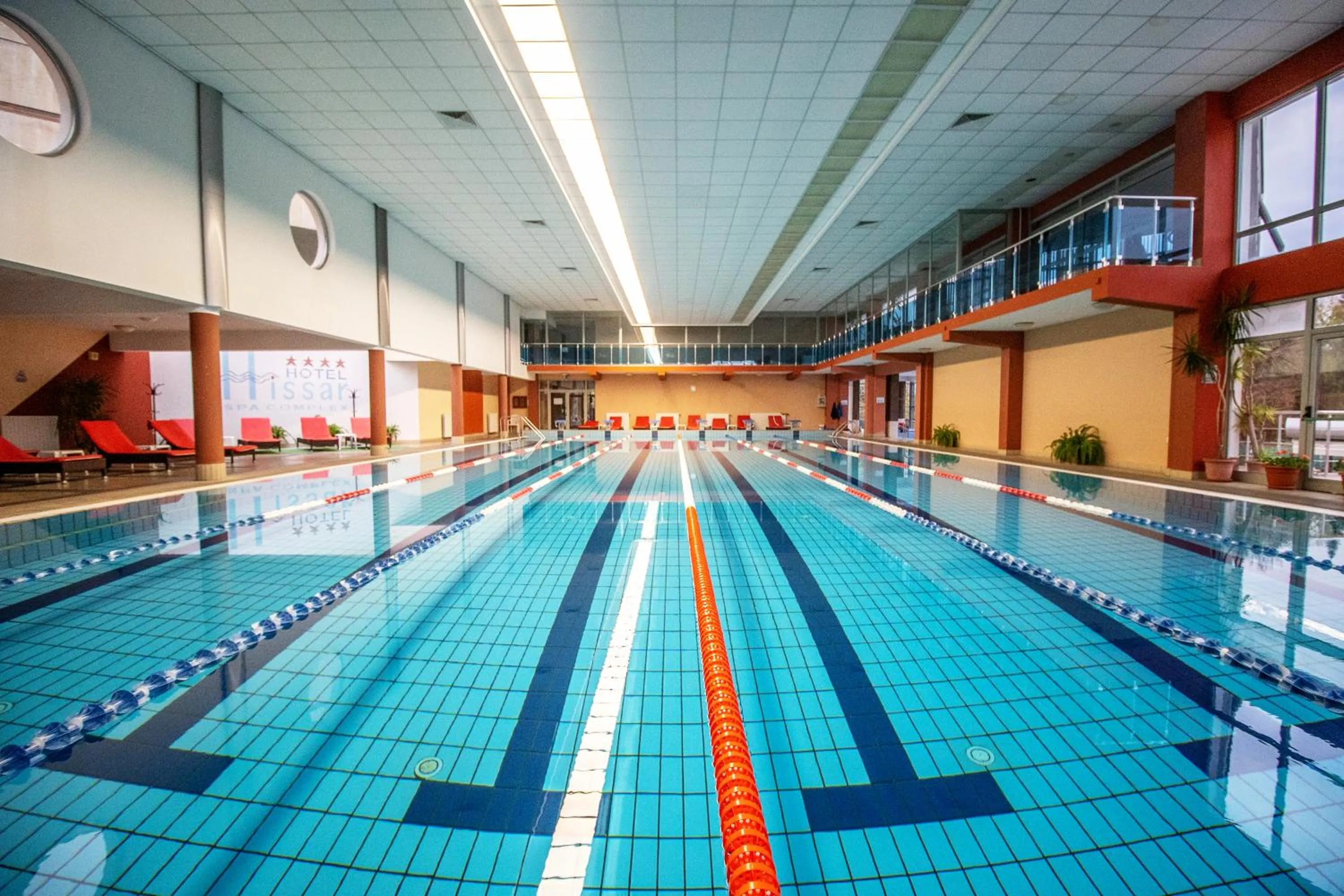 Swimming pool in Hissar Spa Hotel