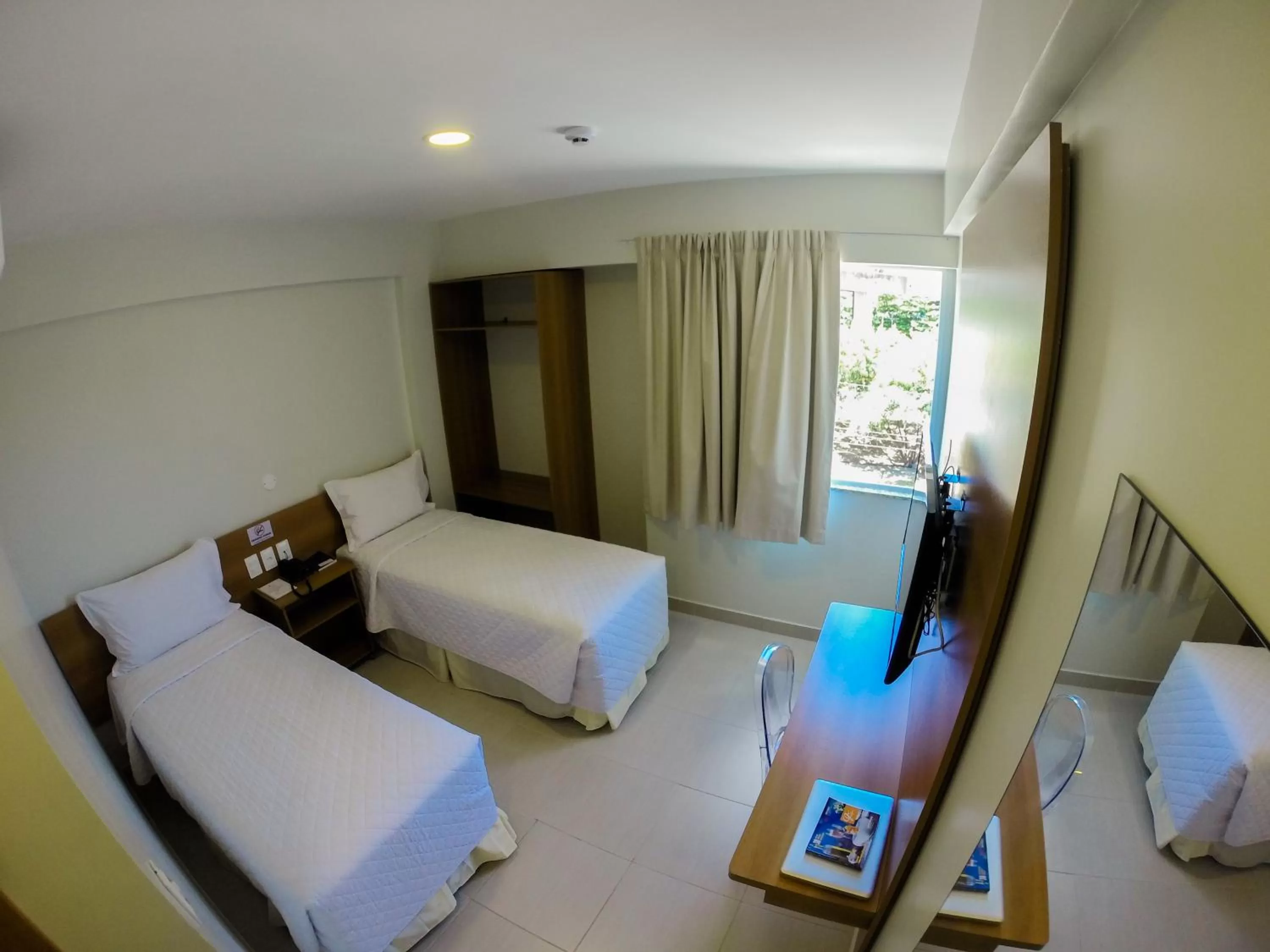 Photo of the whole room, Bed in Aquarena Hotel
