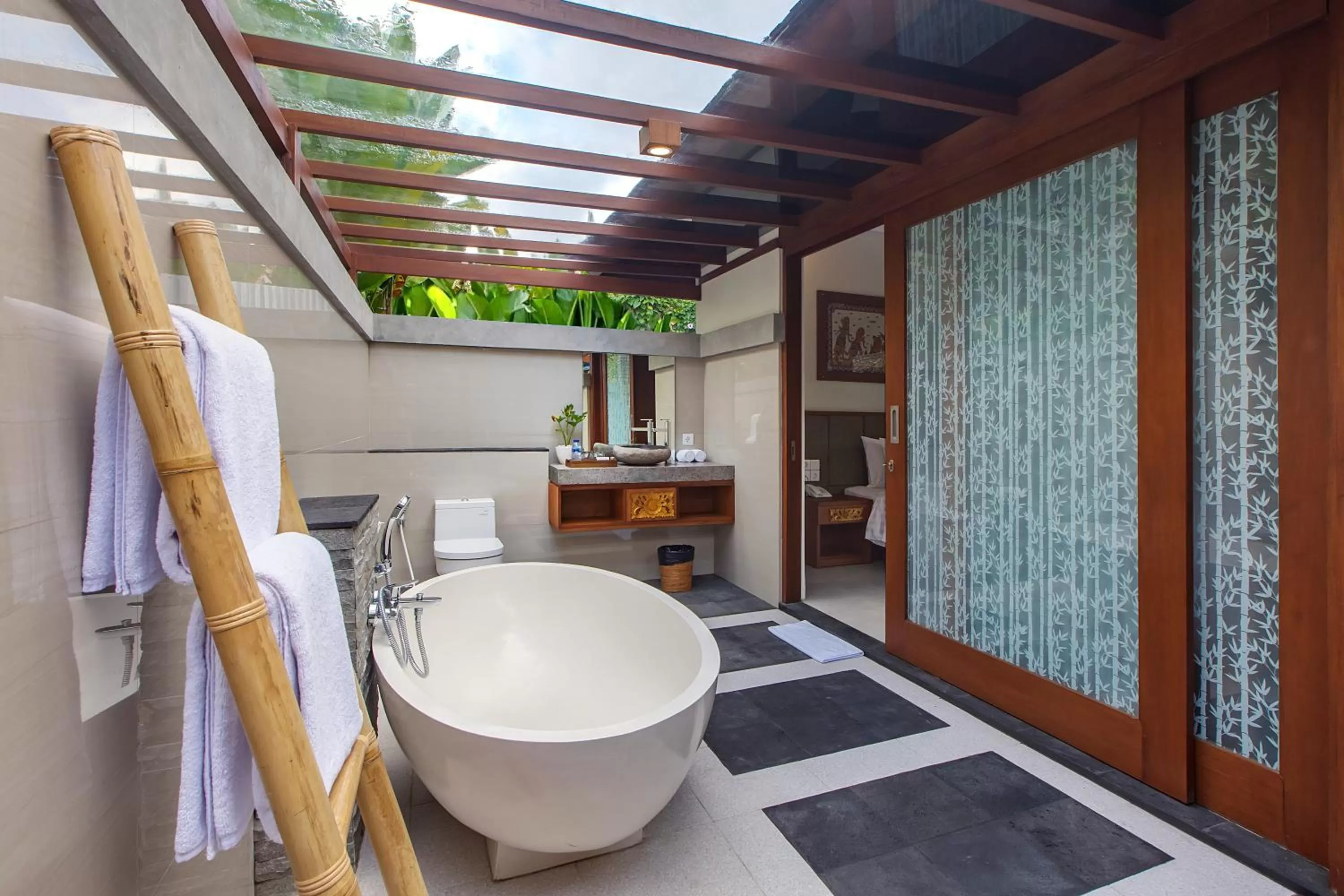 Bathroom in Alam Wayang Ubud - CHSE Certified