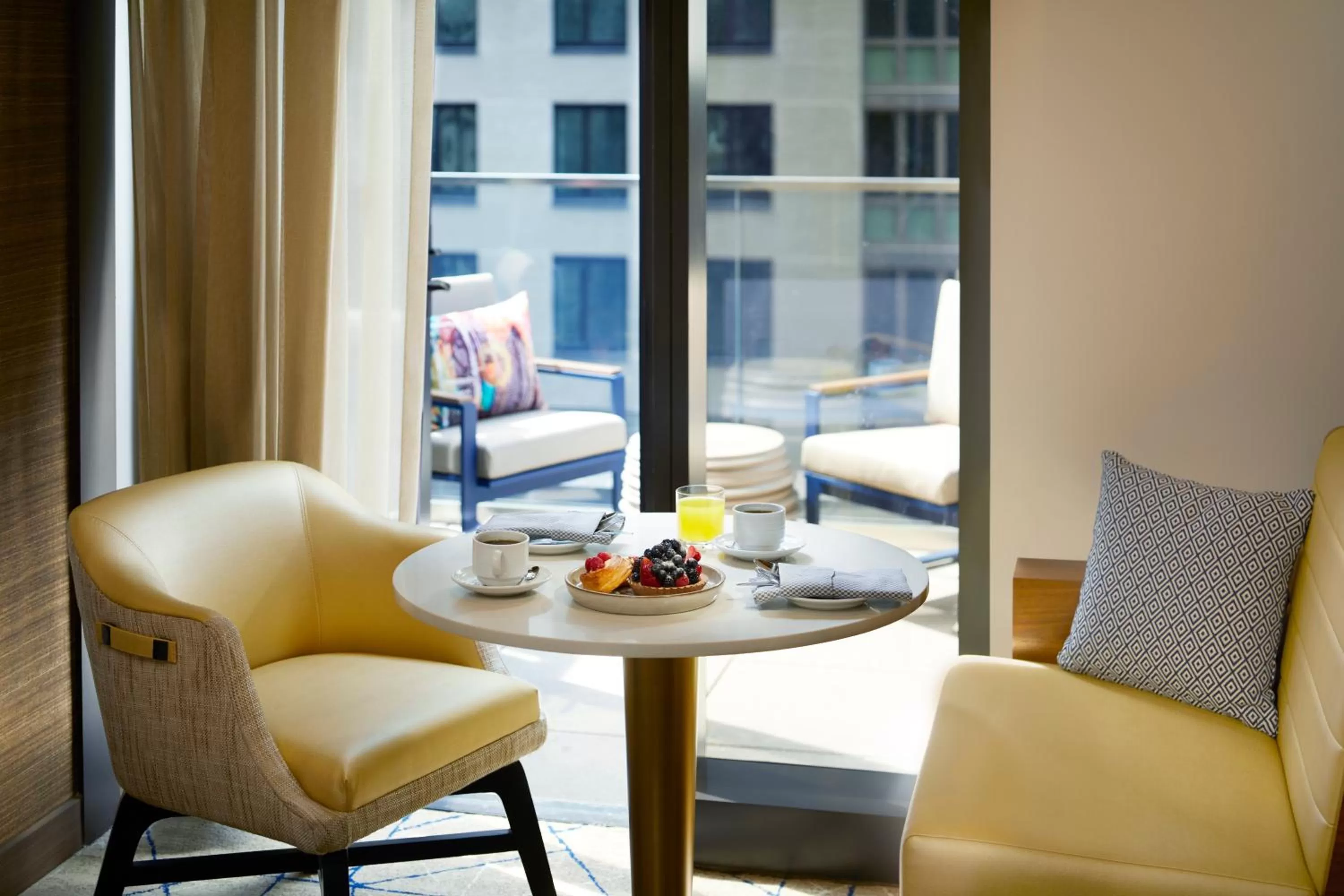 Seating area in Hard Rock Hotel New York