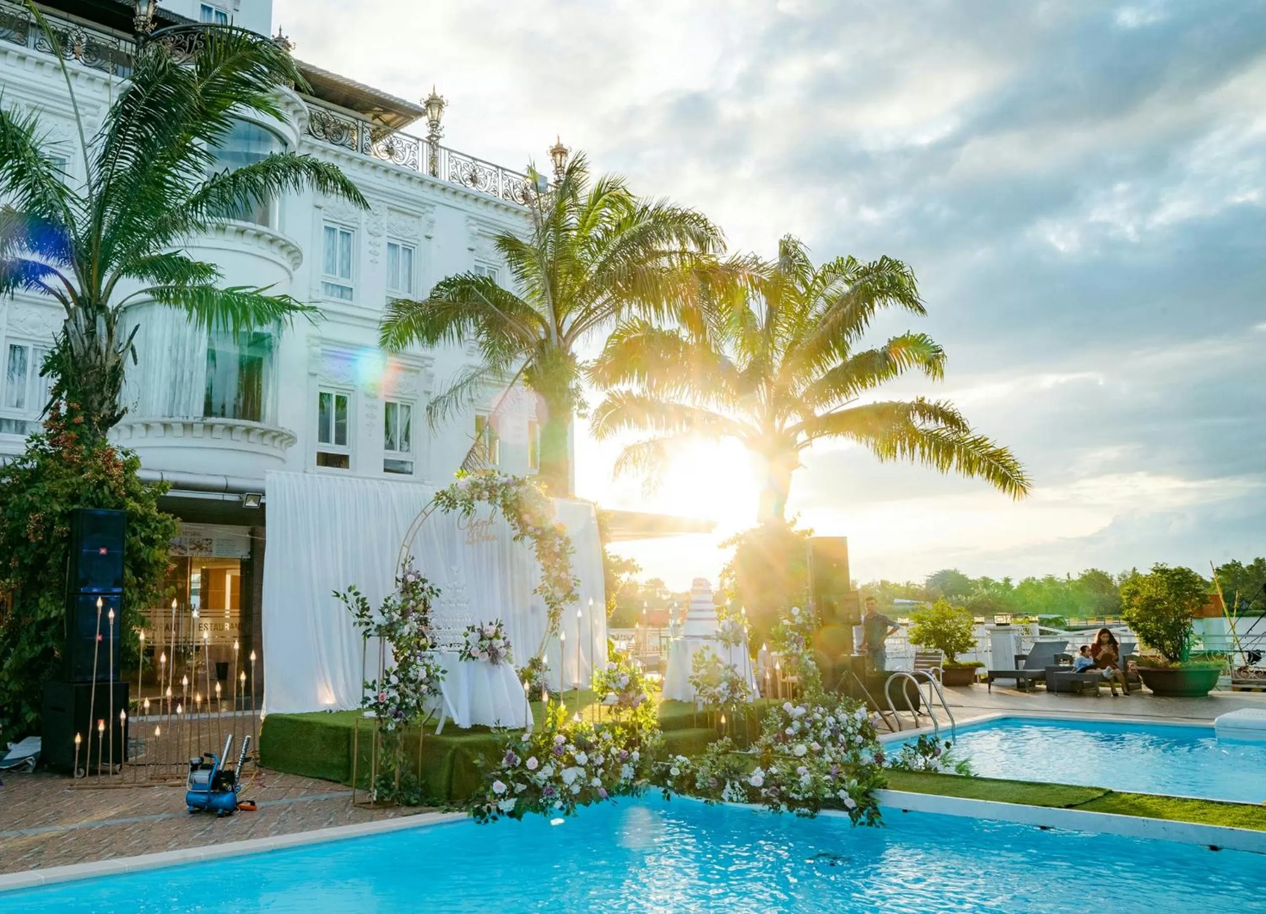 Swimming pool in Nesta Hotel Can Tho