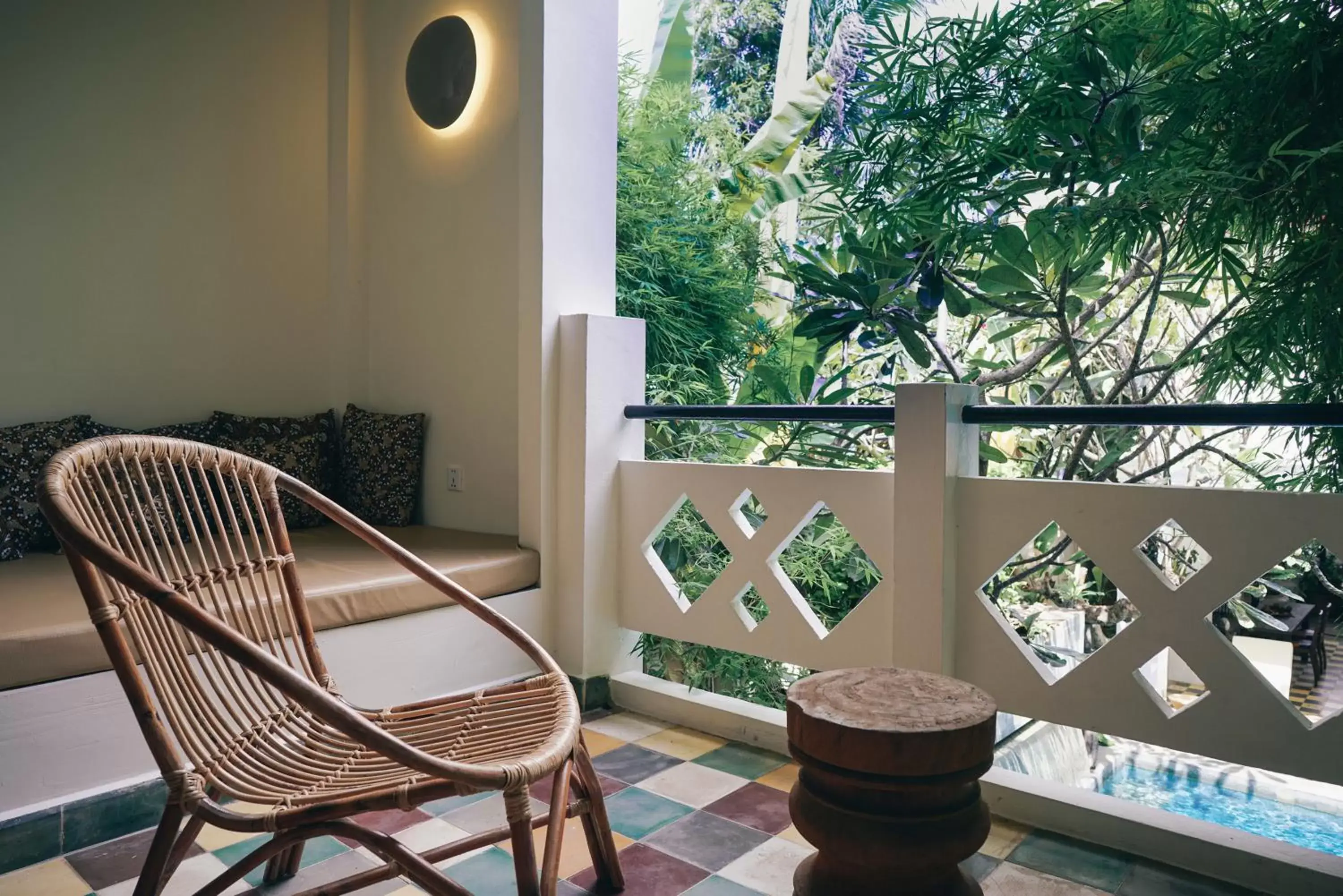 Twin Room with Balcony in Rambutan Resort – Siem Reap Twin Room with Balcony in Rambutan Resort – Siem Reap